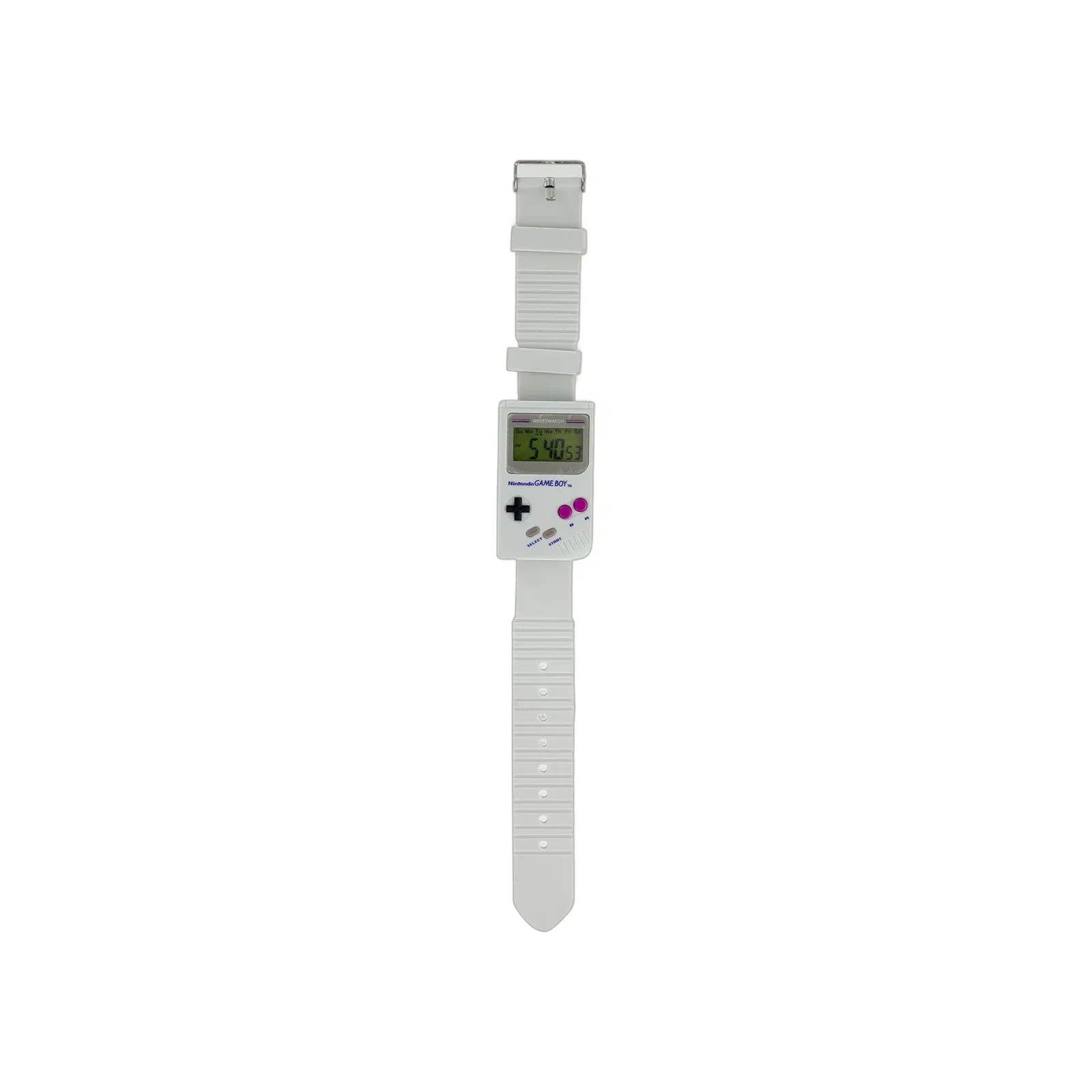 Nintendo Gameboy Digital Watch Official Super Mario Land Alarm Sound & Built-in LED Iconic Design, Great Retro Gaming Gift