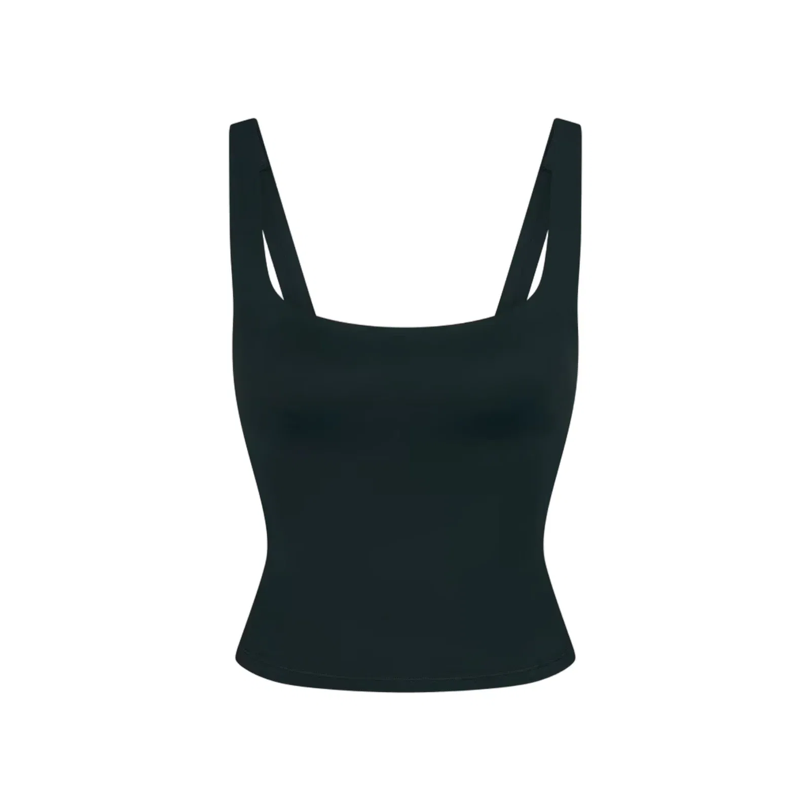 Nike X Skims Matte Women's Square-Neck Tank Obsidian