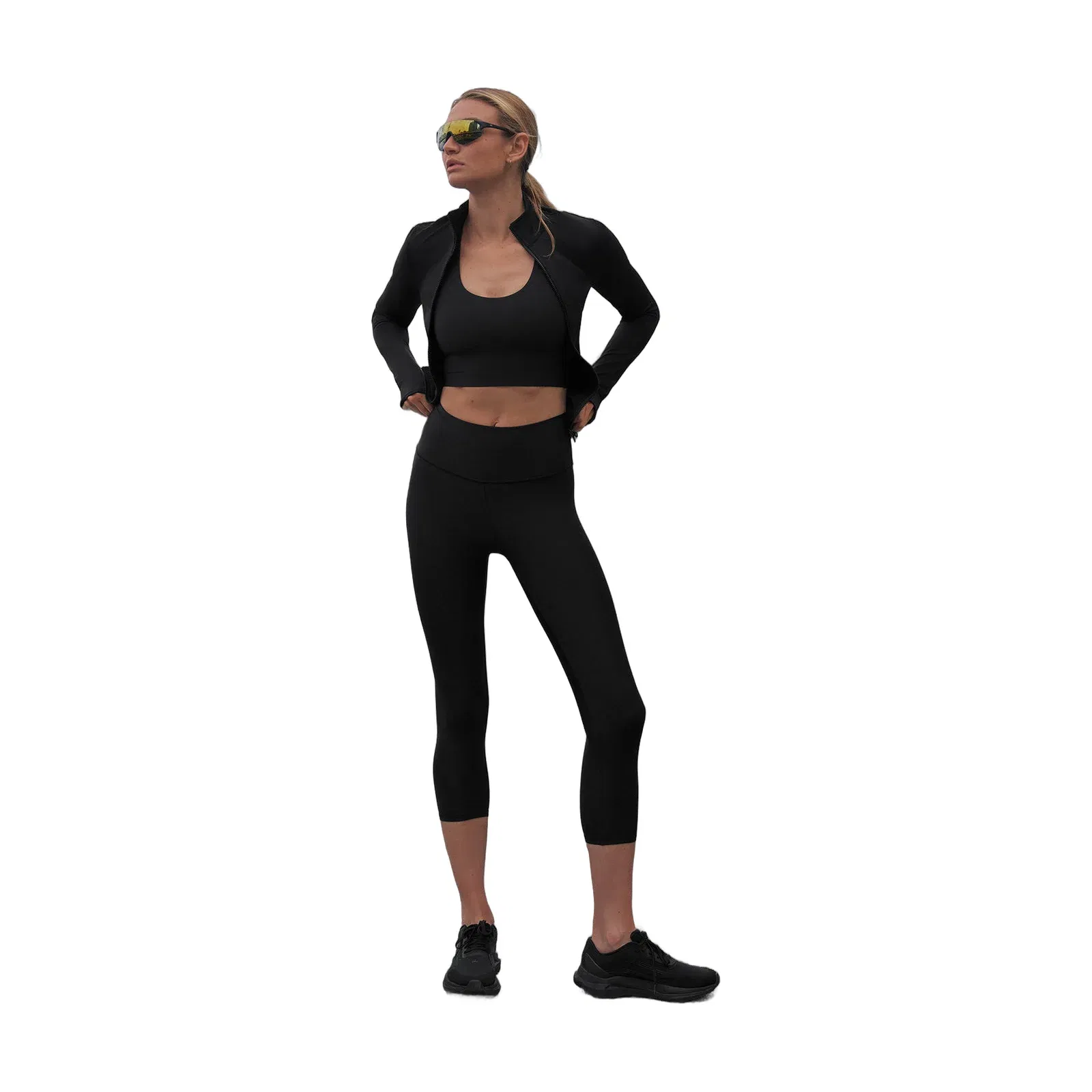 High-Waist Airlift Capri