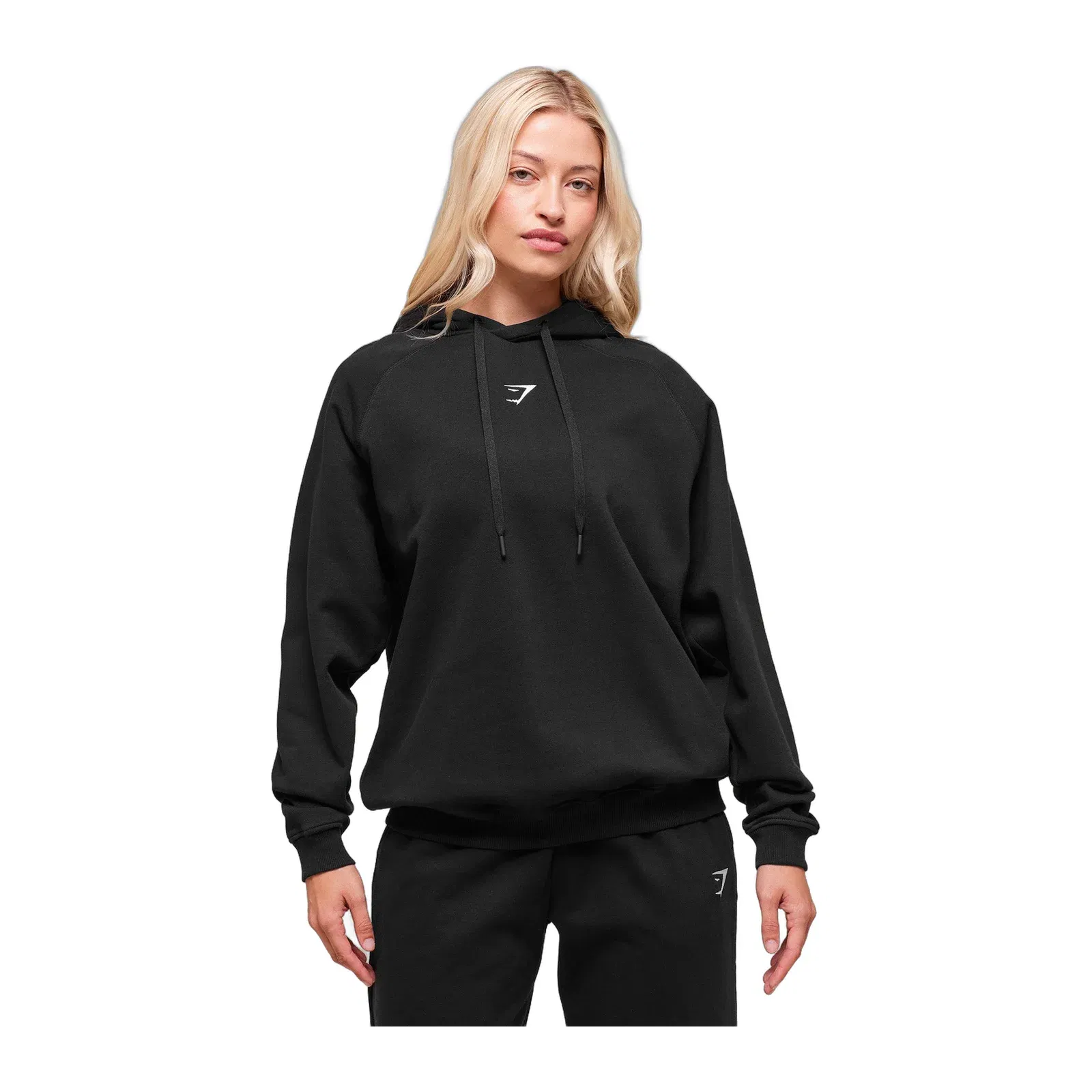 Gymshark Training Oversized Fleece Hoodie - Black