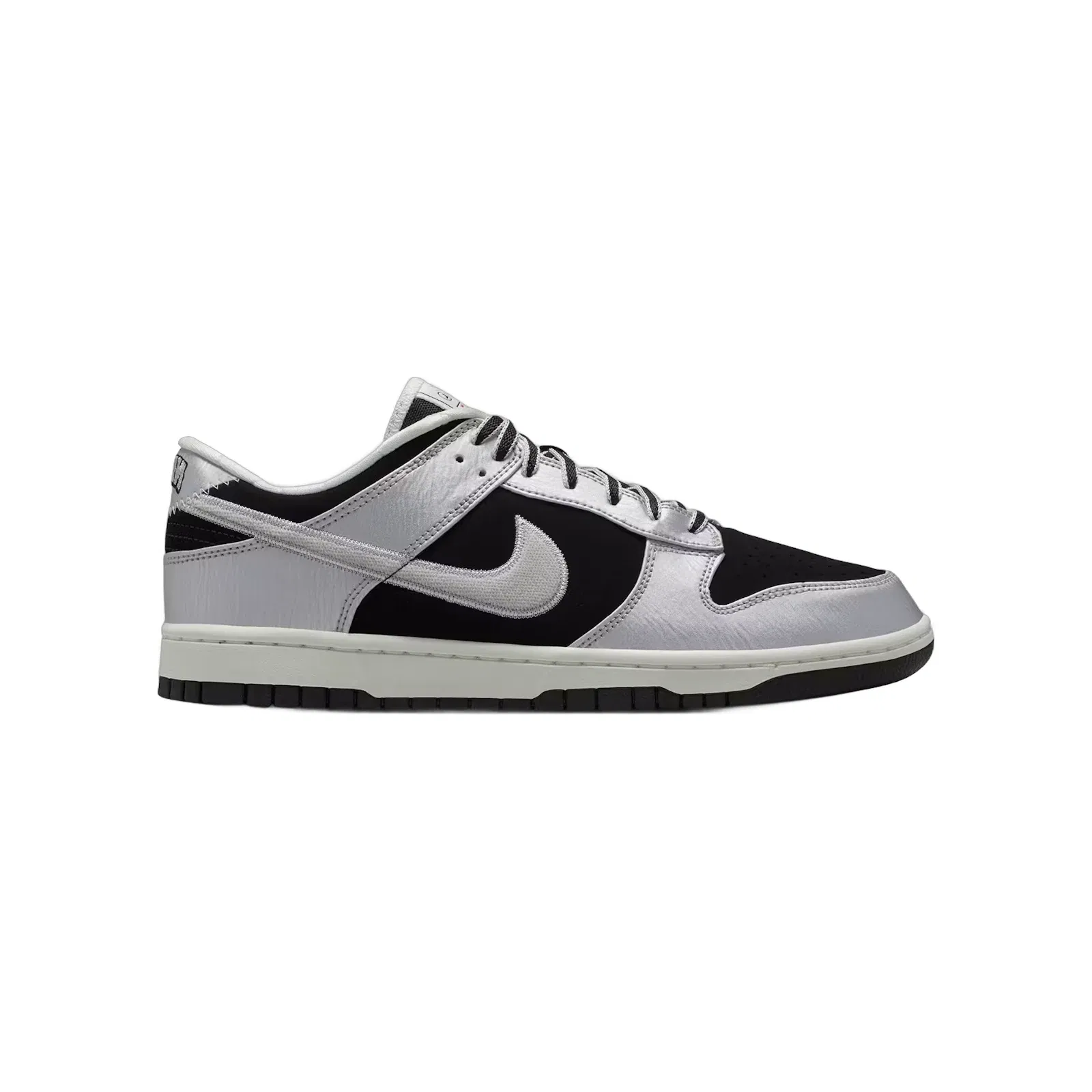Nike Dunk Low Retro Starter Jacket Metallic Silver Black