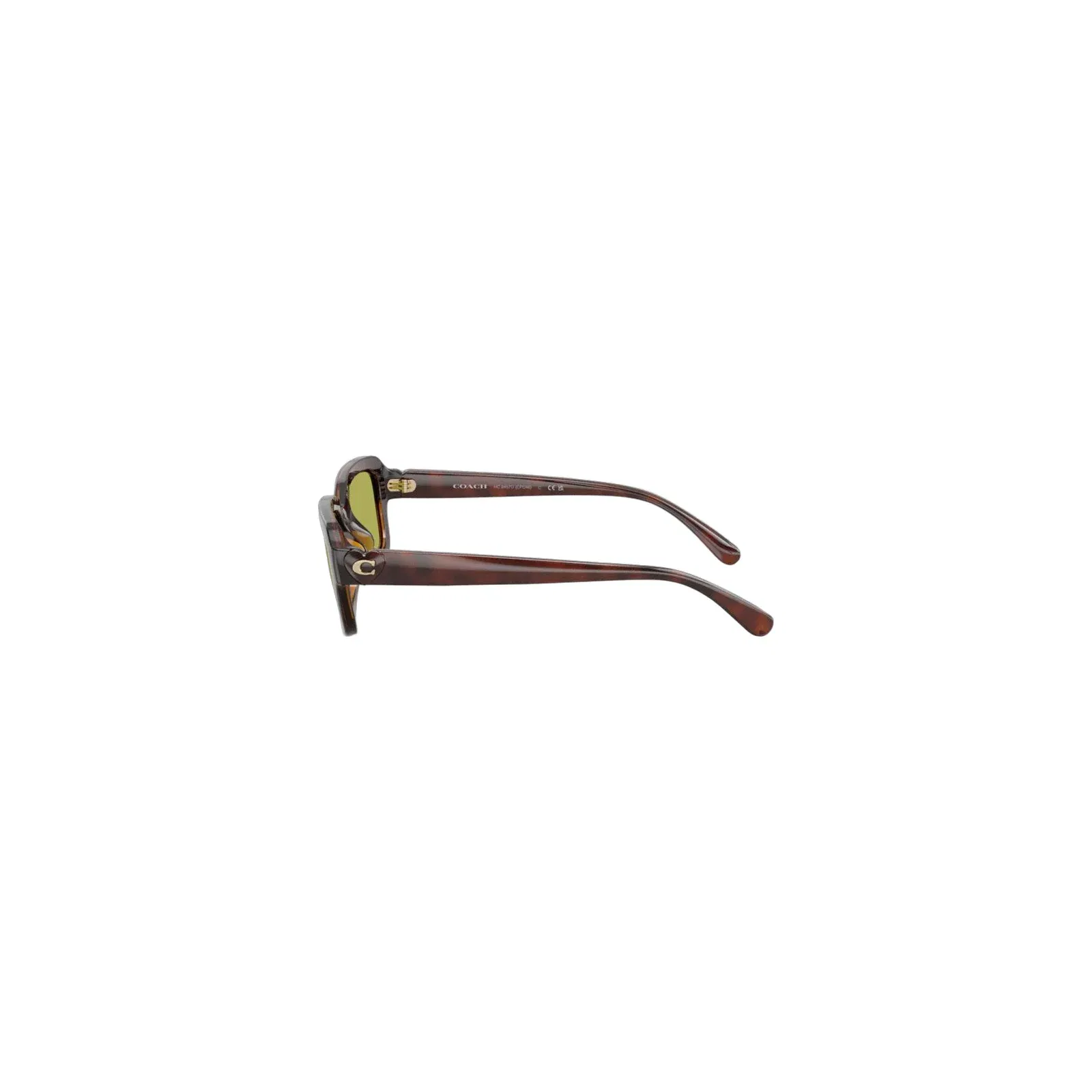 C Heart Narrow Square Sunglassses