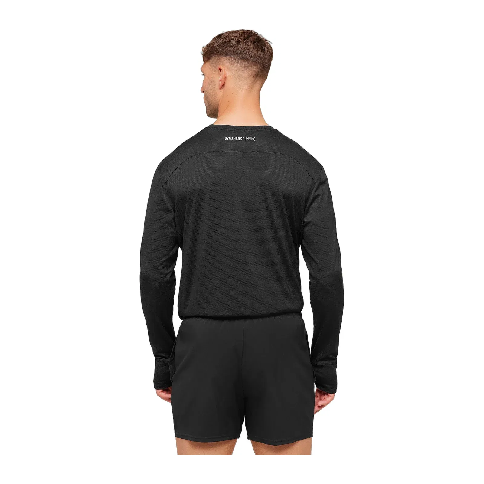 Gymshark Running Long Sleeve T-Shirt - Black