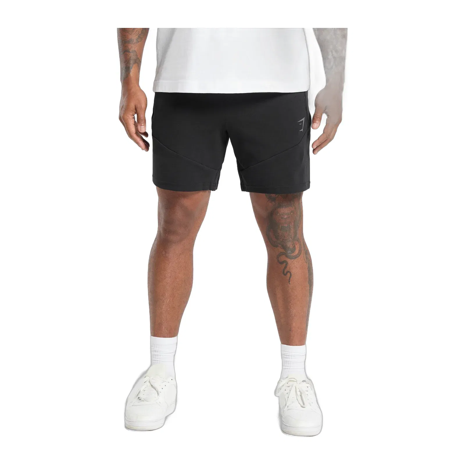 Gymshark Interlock Tech 6" Shorts - Black