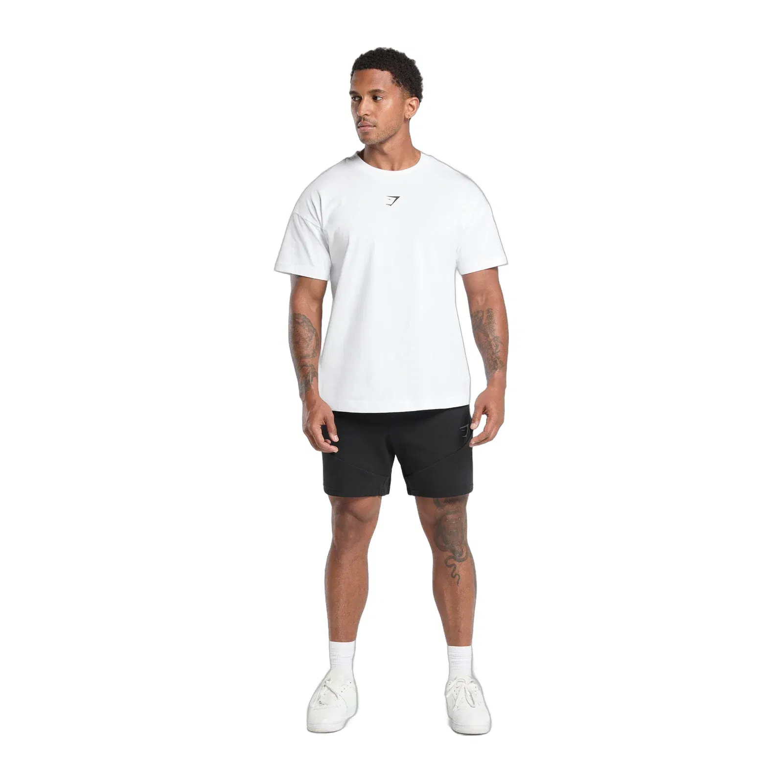 Gymshark Interlock Tech 6" Shorts - Black
