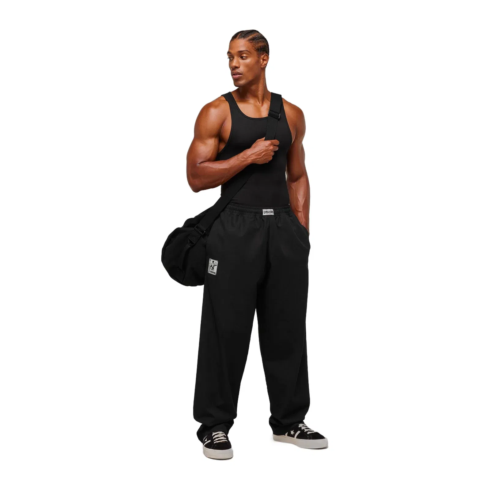 Gymshark Straight Leg Pumper Pants - Black