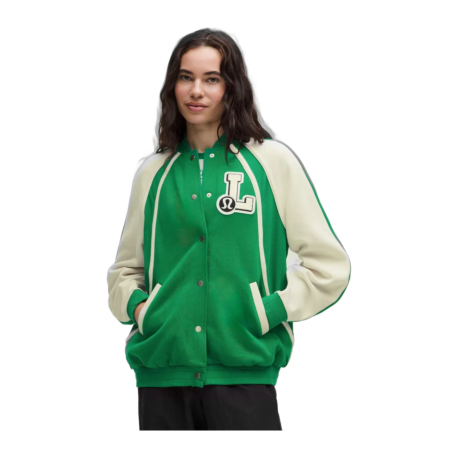 Scuba Oversized Collegiate Jacket *Graphic