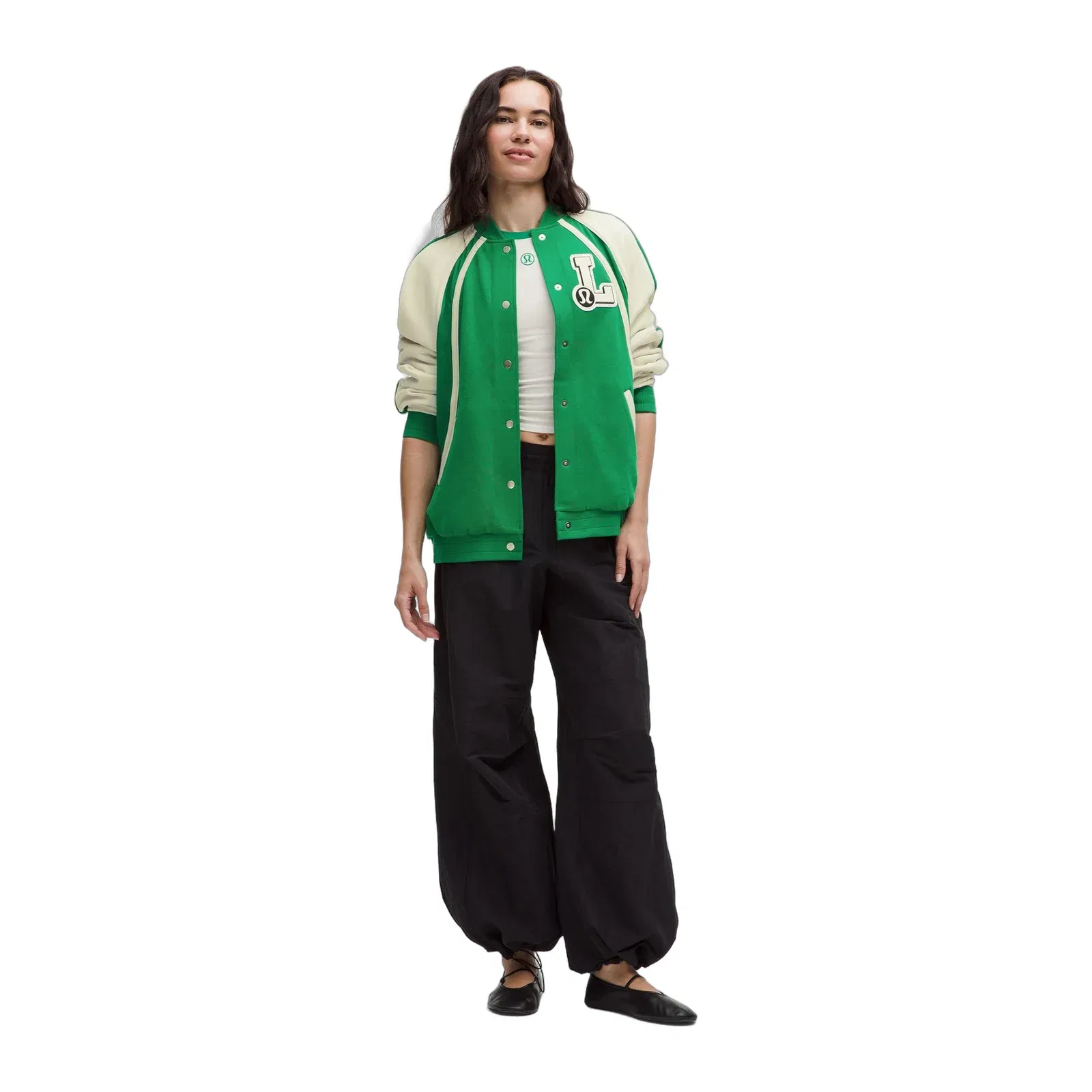 Scuba Oversized Collegiate Jacket *Graphic