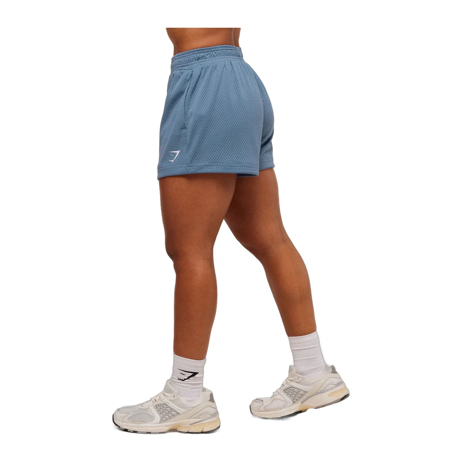 Gymshark Lifting Club Mesh Shorts - Worn Blue