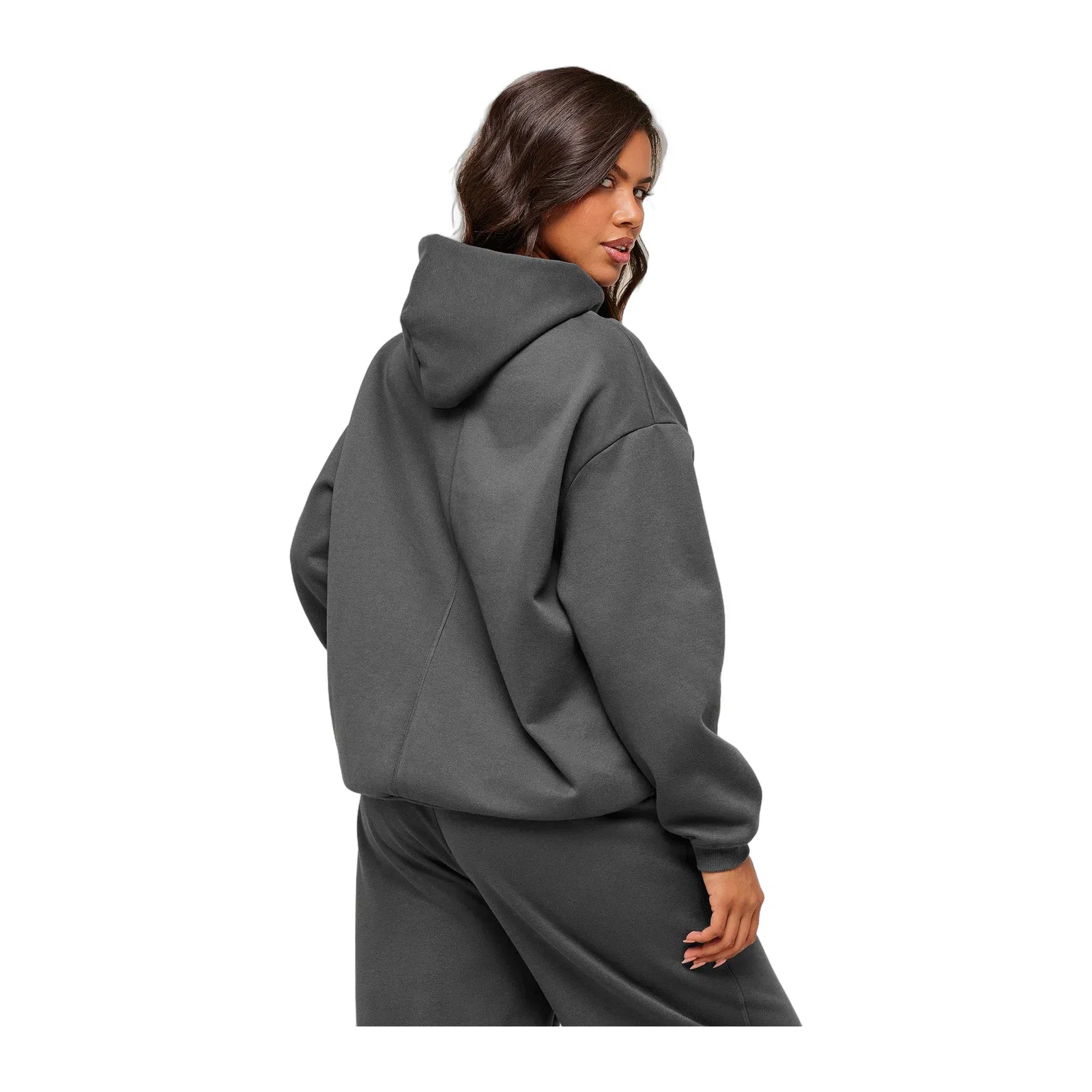 Gymshark Cosy Luxe Hoodie - Onyx Grey