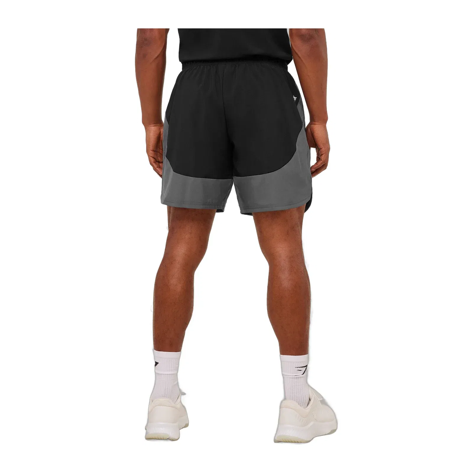 Gymshark Sport 25 Block 7" Shorts - Black/Dark Grey