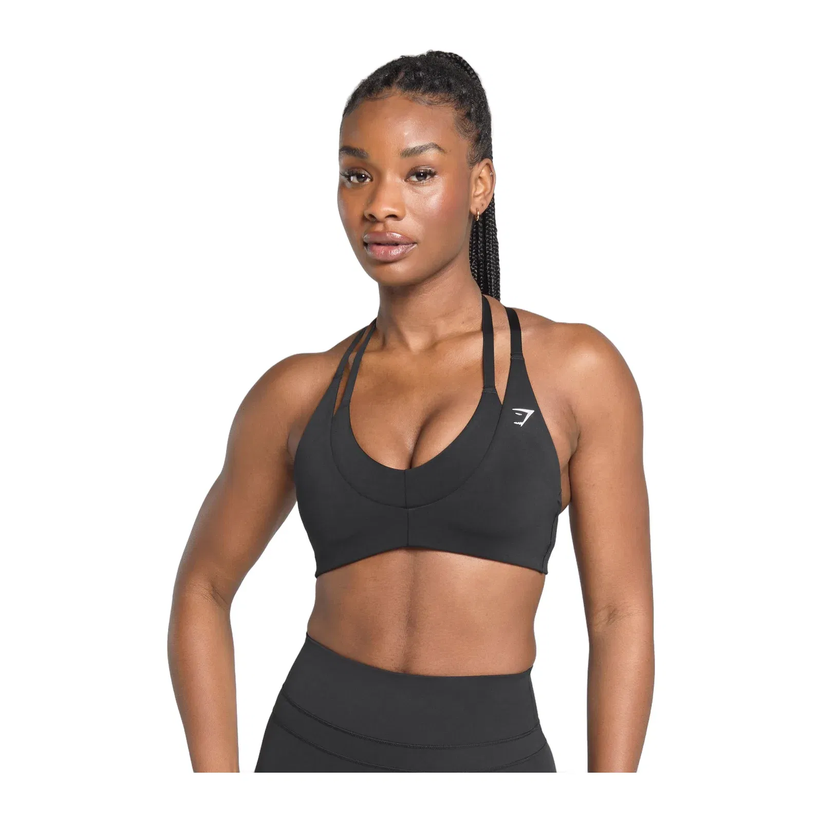 Gymshark Reps T Back Sports Bra - Black
