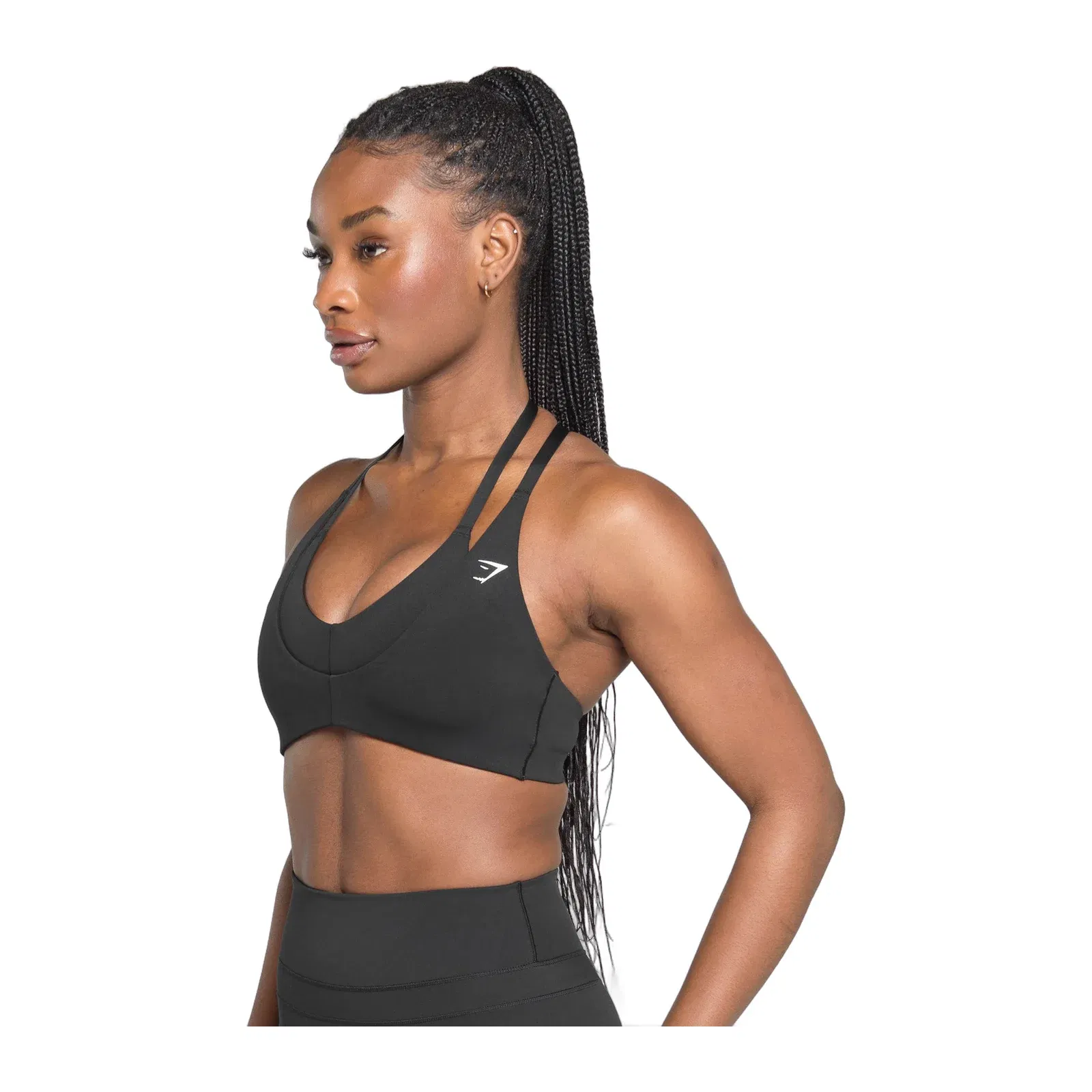Gymshark Reps T Back Sports Bra - Black