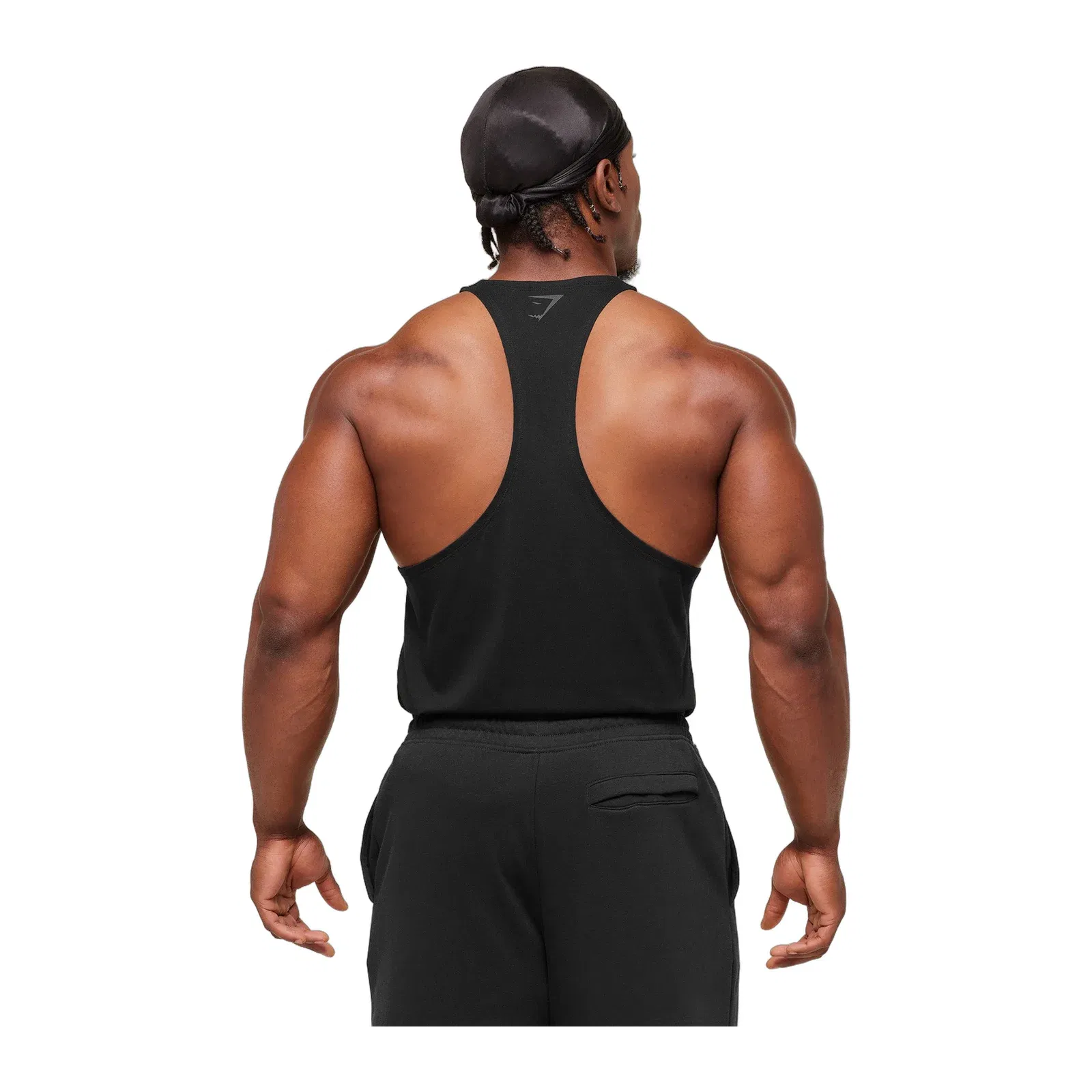 Gymshark Power Stringer - Black/Asphalt Grey
