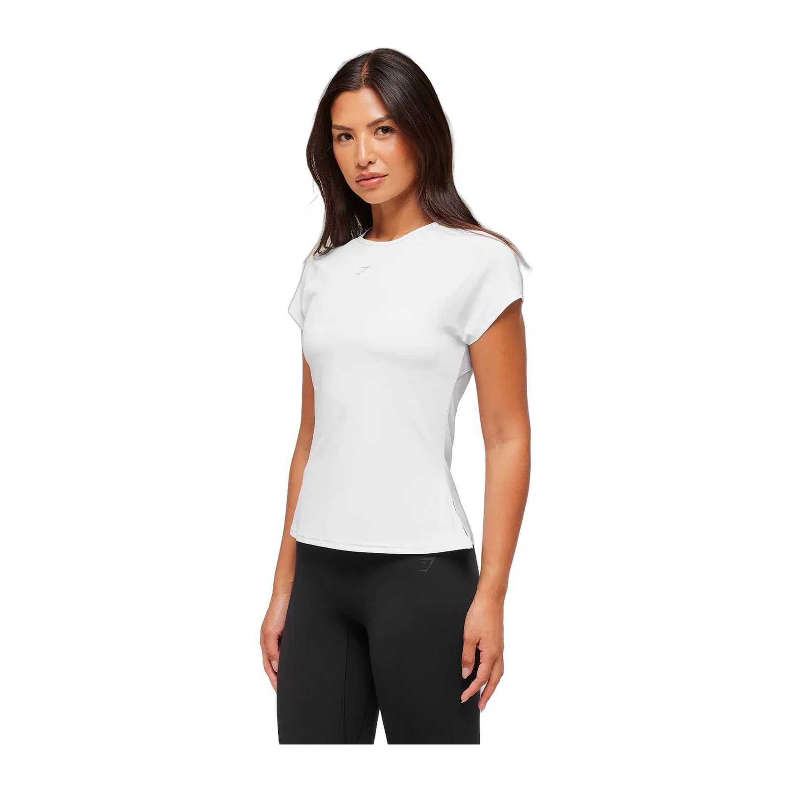 Gymshark Running Back Vent T-Shirt - White