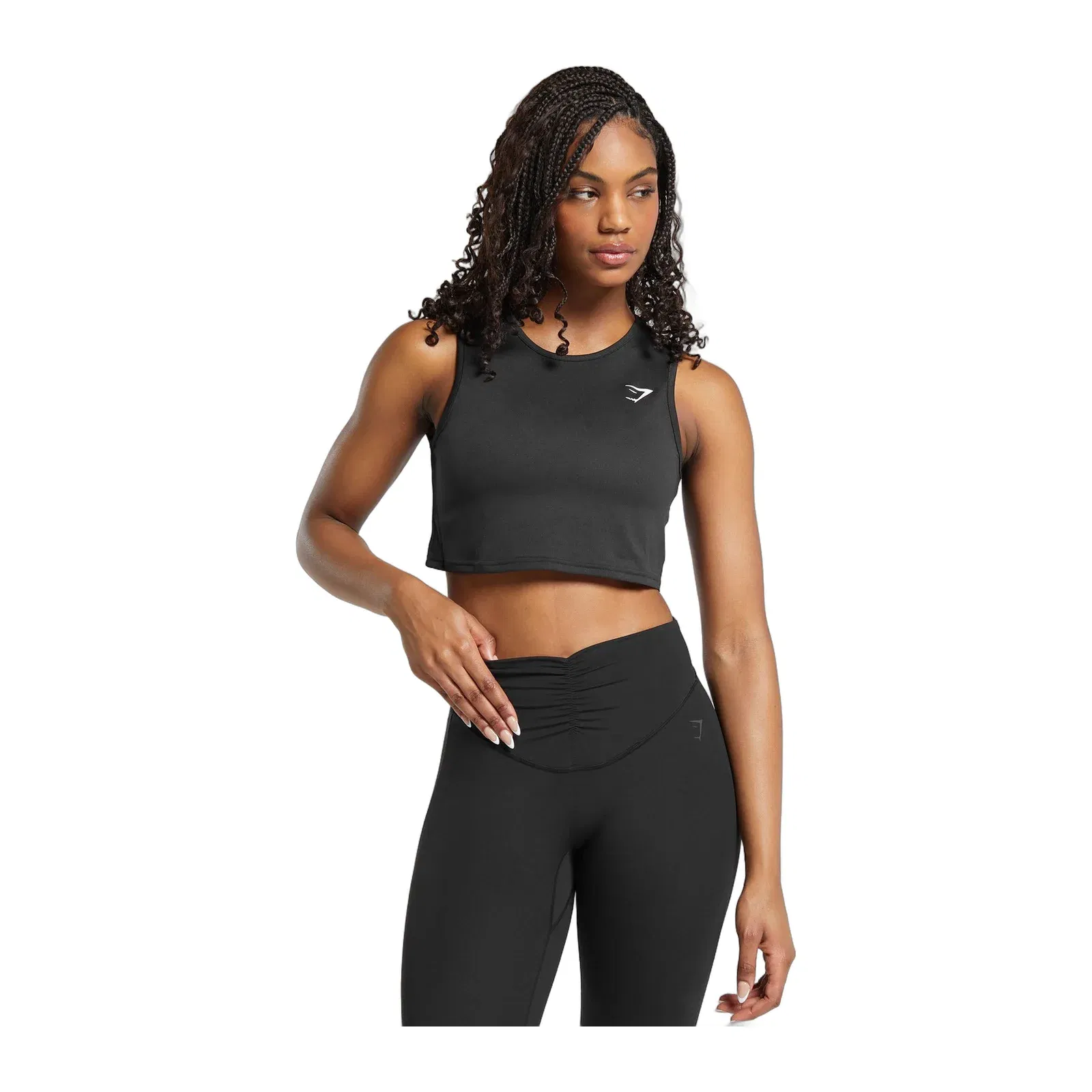 Gymshark Training Crop Tank - Black