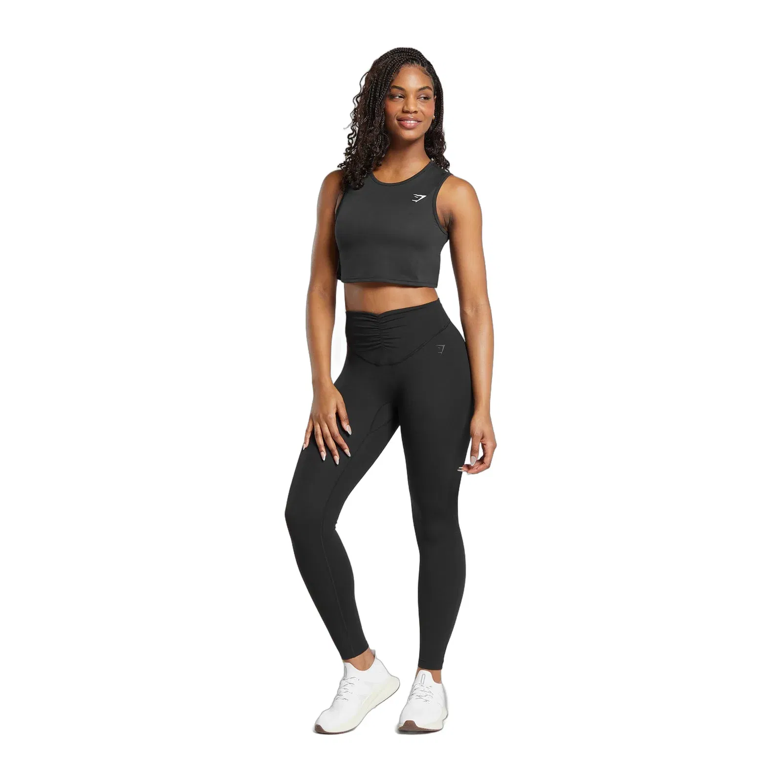 Gymshark Training Crop Tank - Black