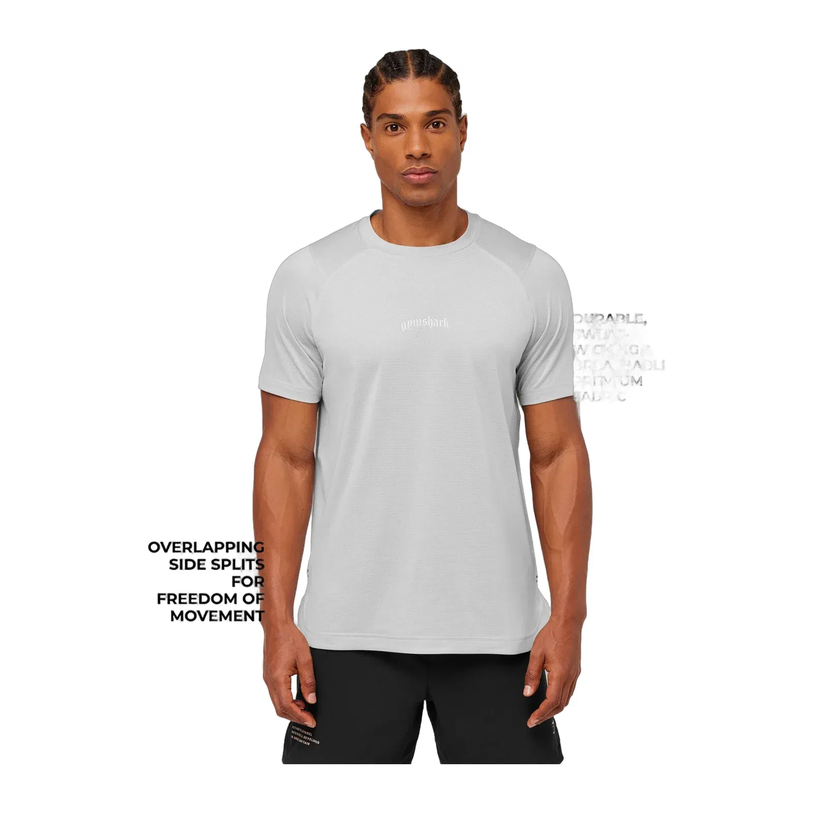 Gymshark Tactical T-Shirt - Metal Grey
