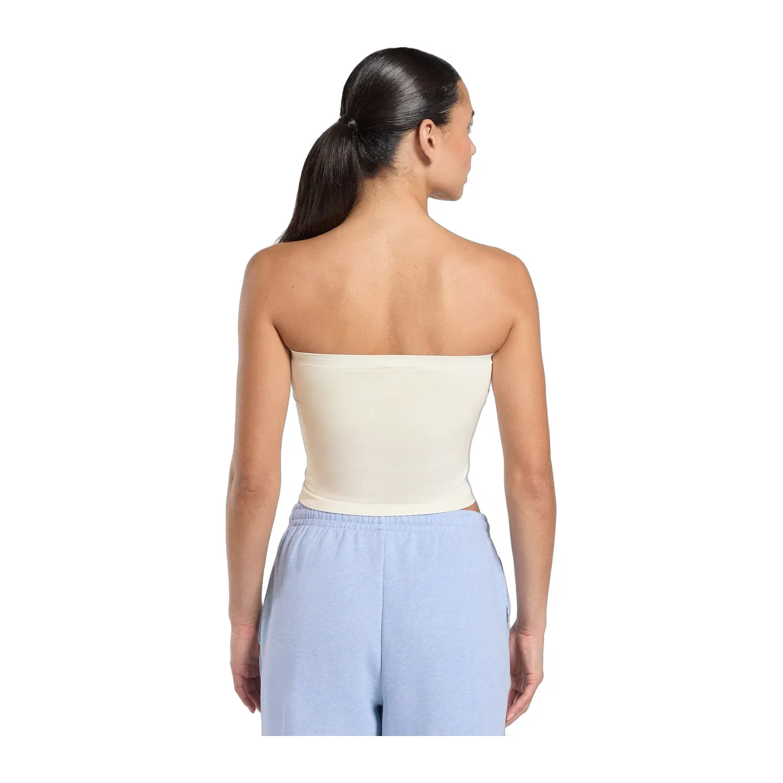 Gymshark Everyday Seamless Midi Tube Top - Soft White