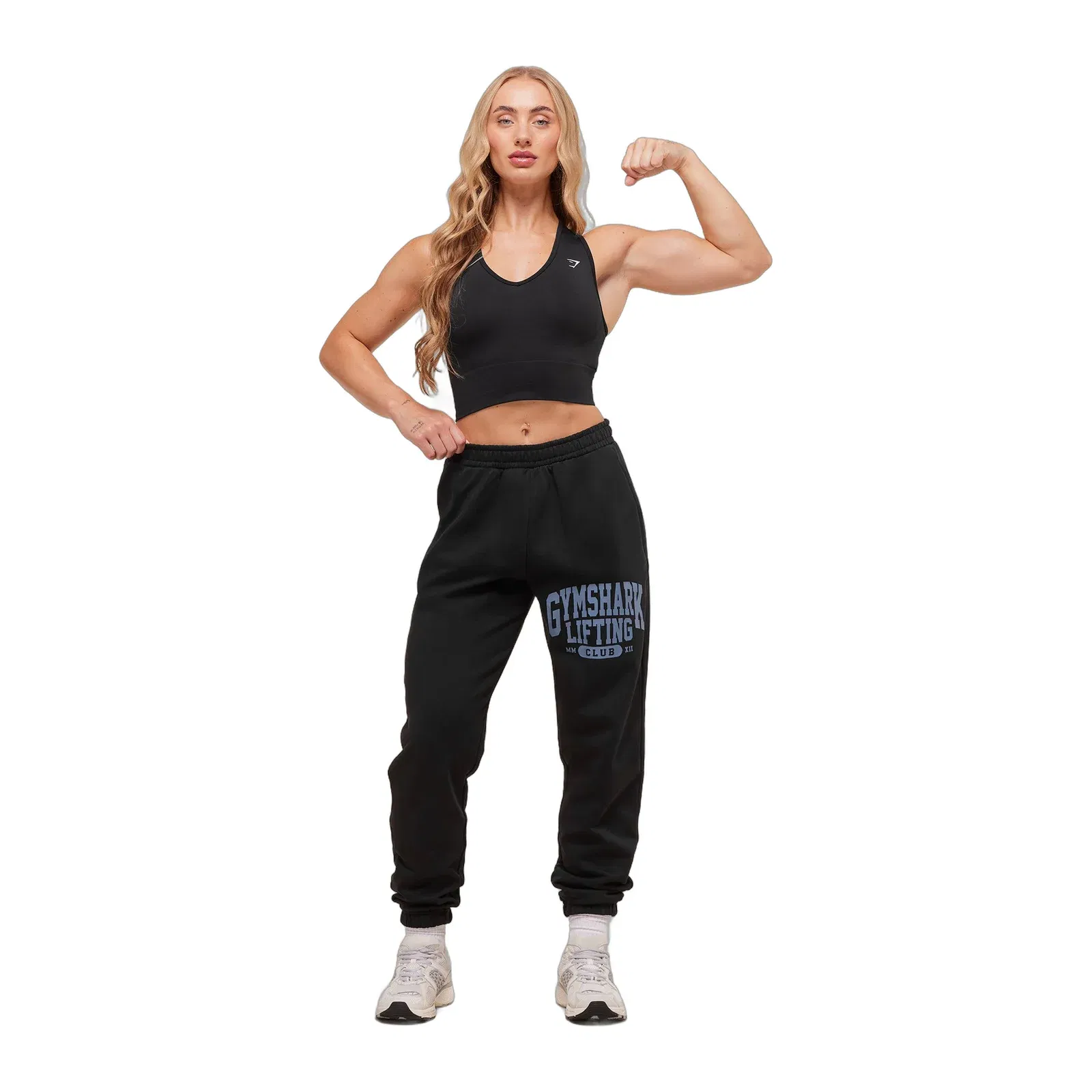 Gymshark Lifting Club Graphic Joggers - Black