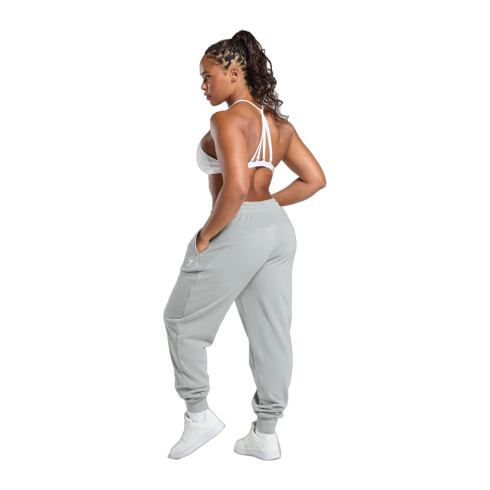Gymshark Gymshark Power Joggers - Silver Grey