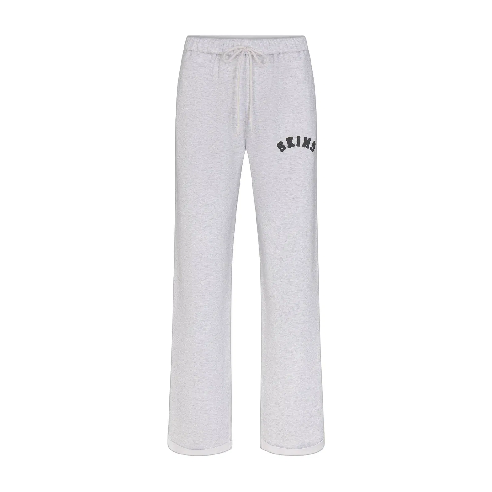 Cotton Fleece Logo Classic Straight Leg Pant