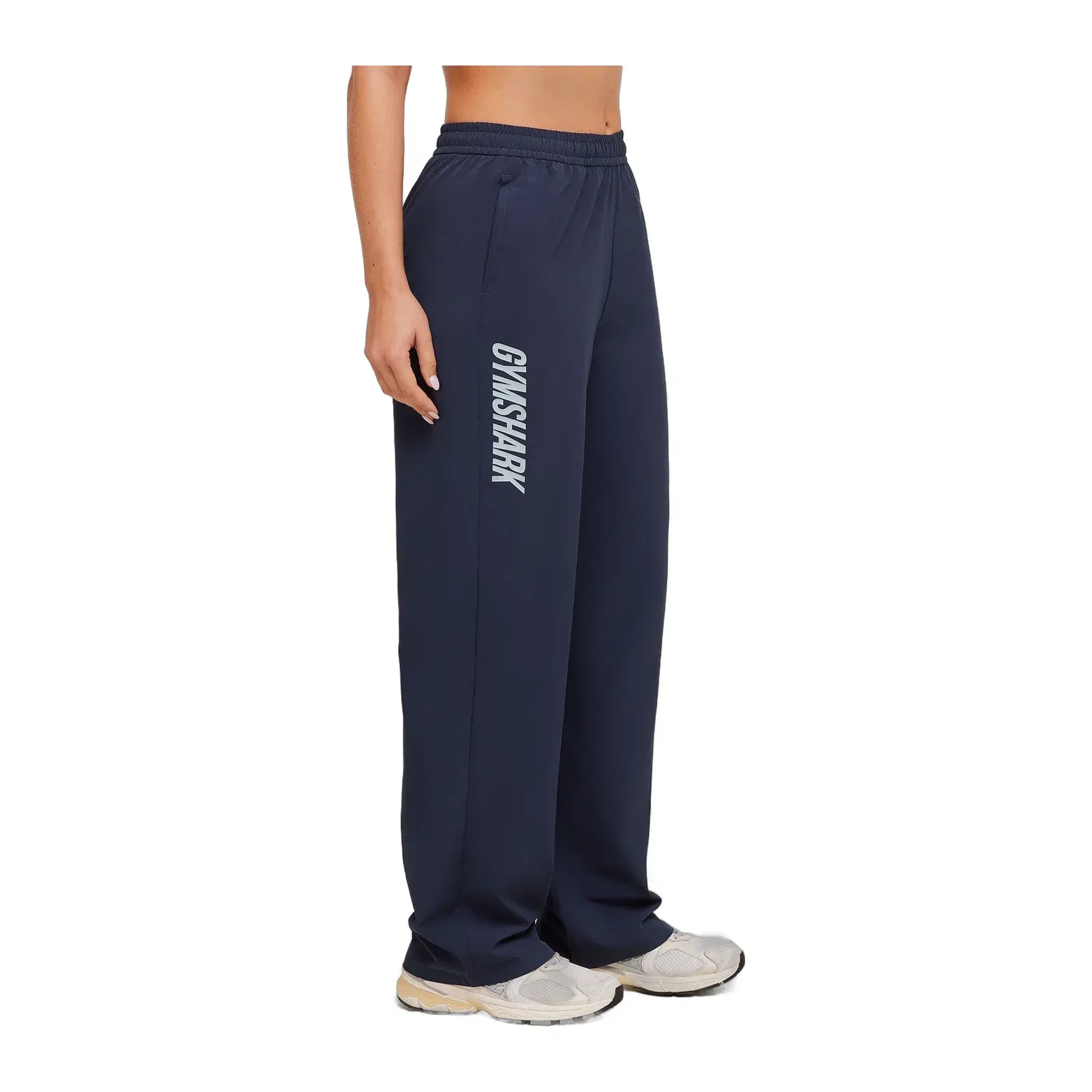 Gymshark Woven Track Straight Leg Pant - Heavy Blue