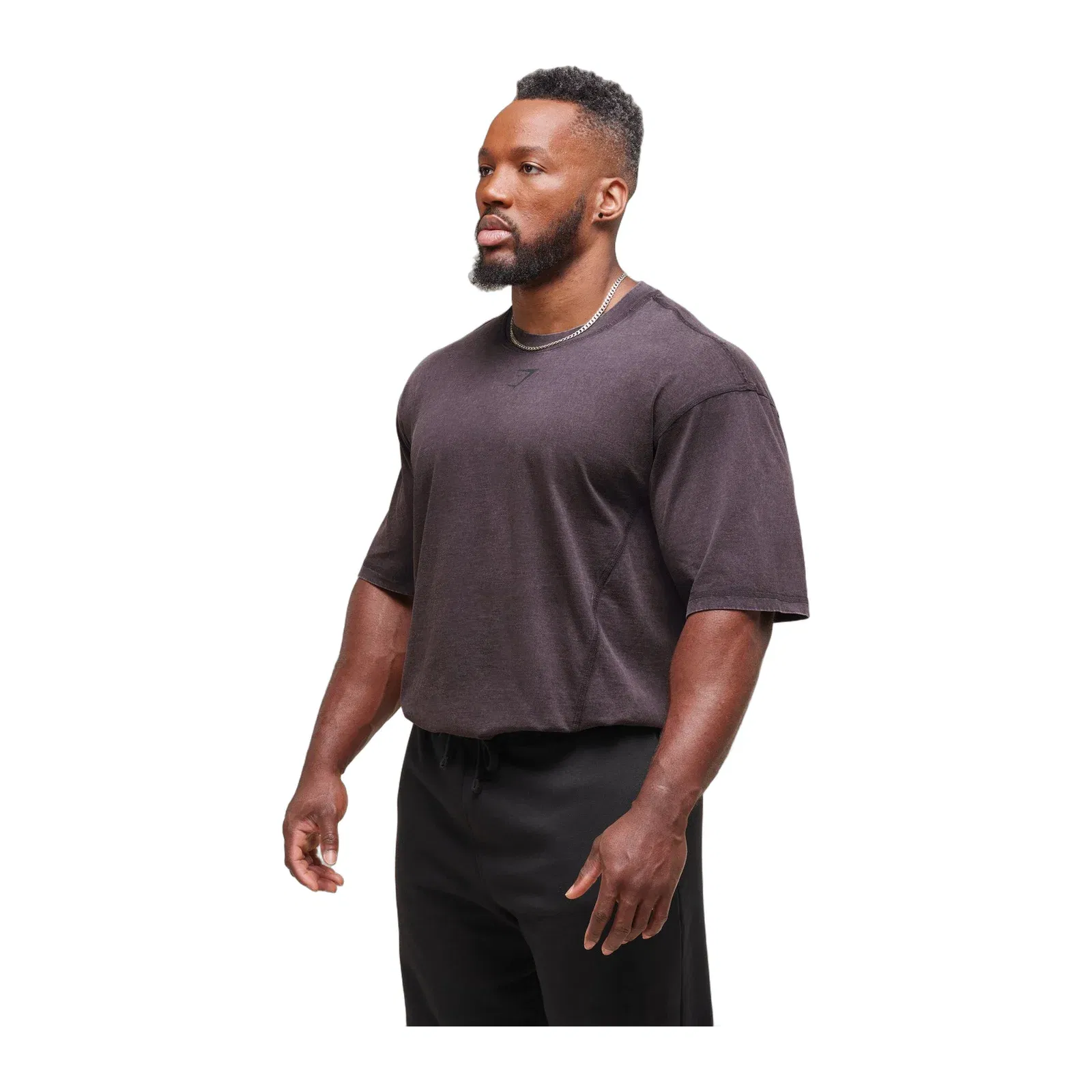 Gymshark Heritage Washed T-Shirt - Plum Brown