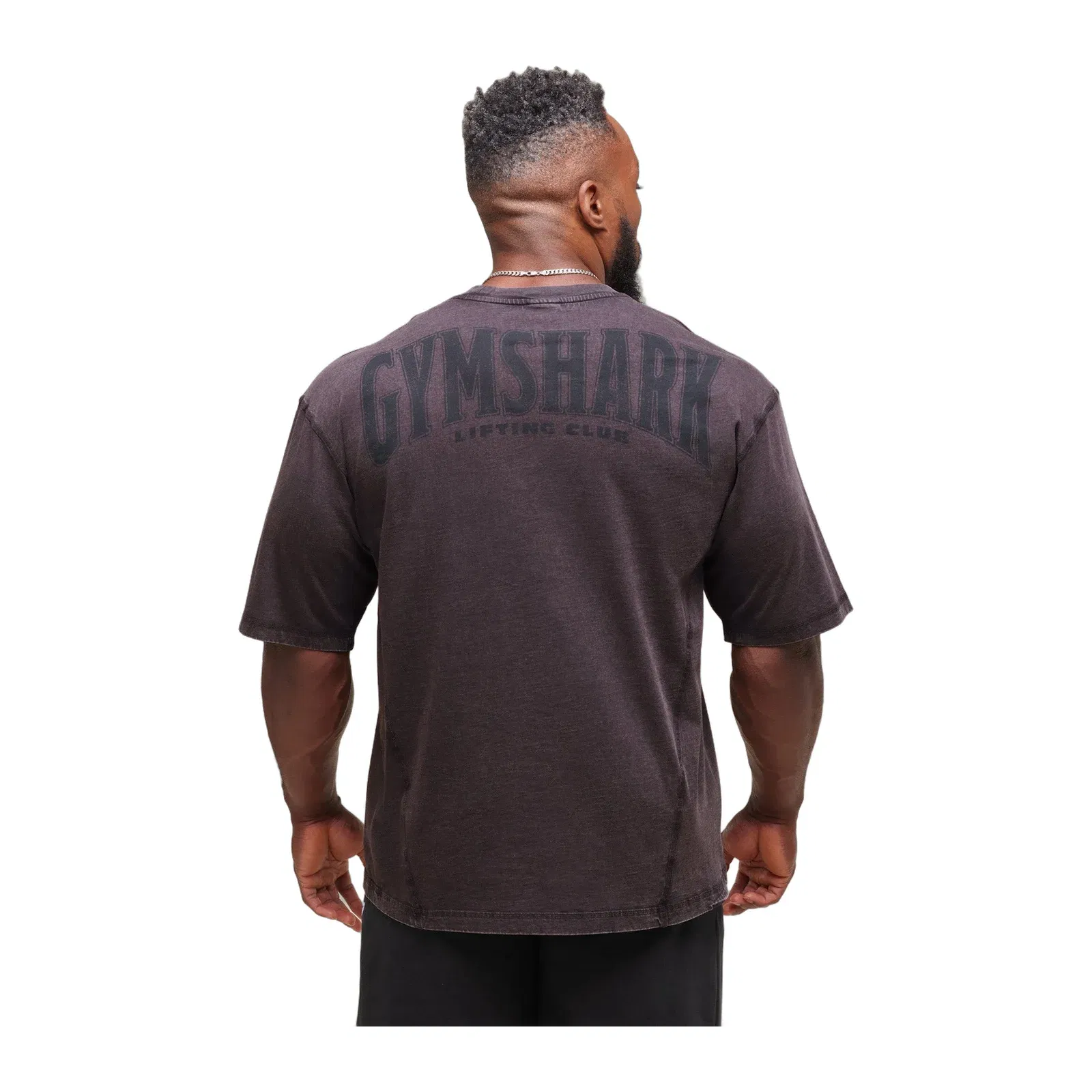 Gymshark Heritage Washed T-Shirt - Plum Brown