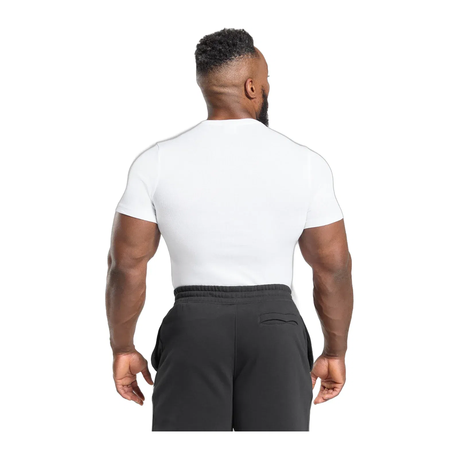 Gymshark Ribbed T-Shirt - White