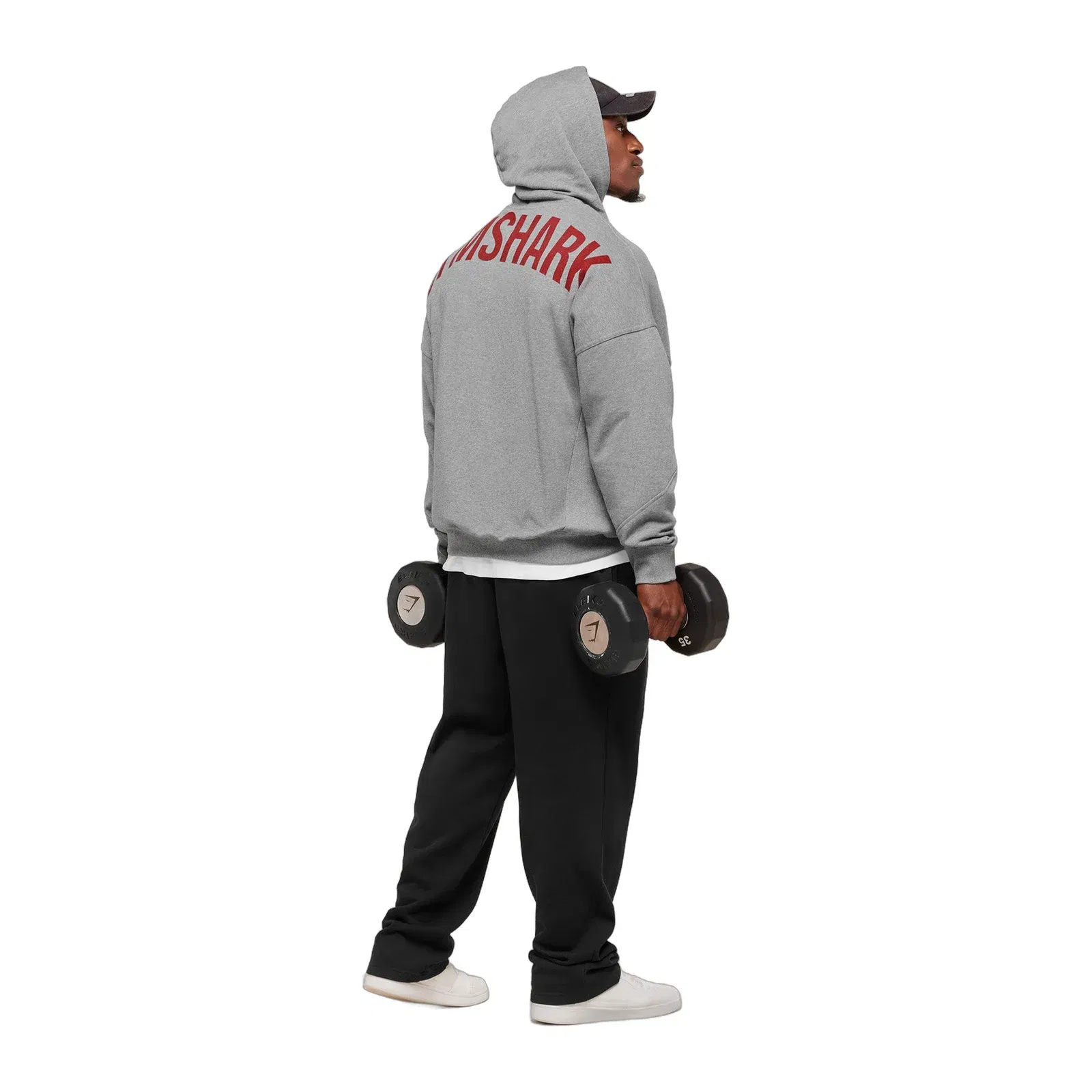 Gymshark Power Hoodie - Charcoal Core Marl