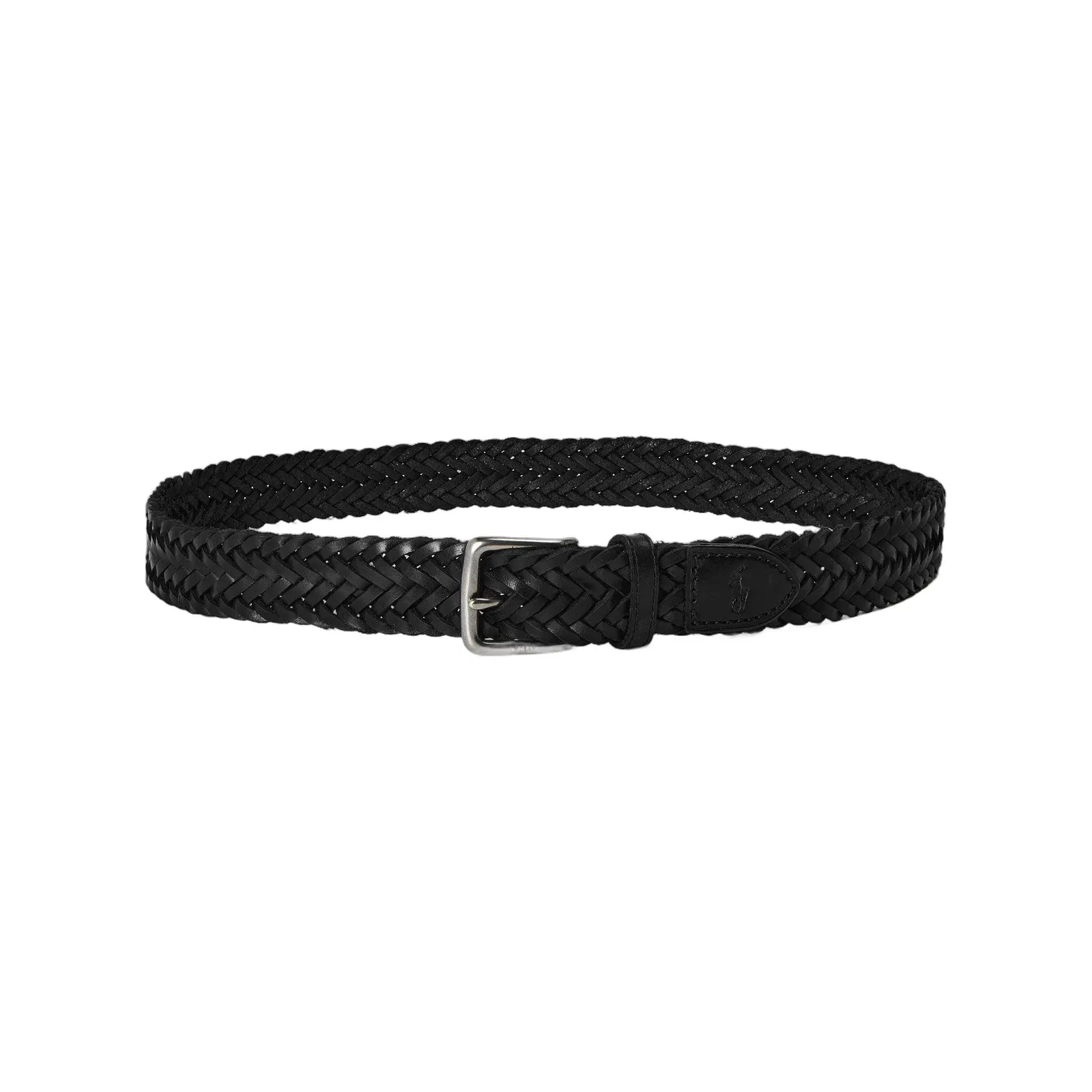 Men's Smooth Weave Leather Belt