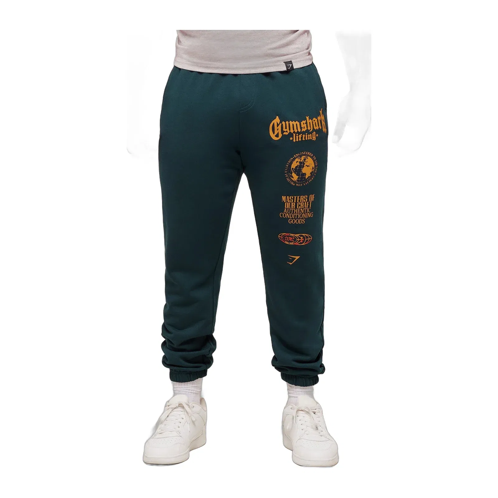 Gymshark Global Lifting Oversized Essential Joggers - Deep Petrol Blue