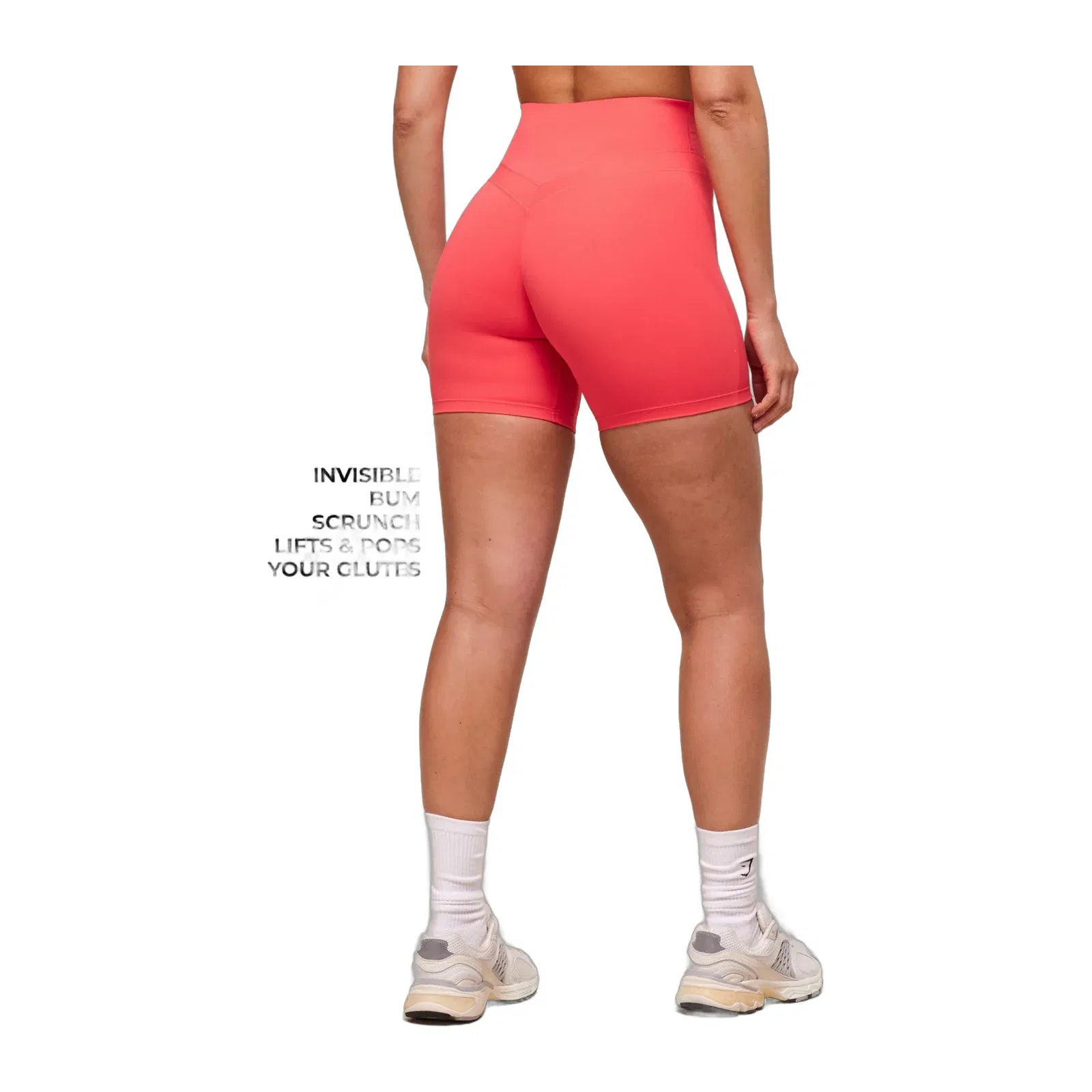Gymshark Whitney Shorts - Coral Red