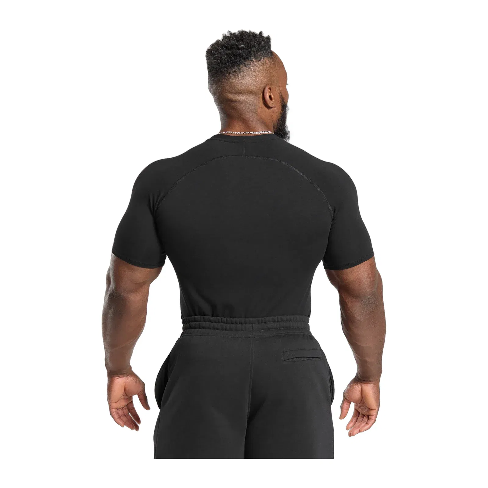 Gymshark Prime T-Shirt - Black/Vivid Red