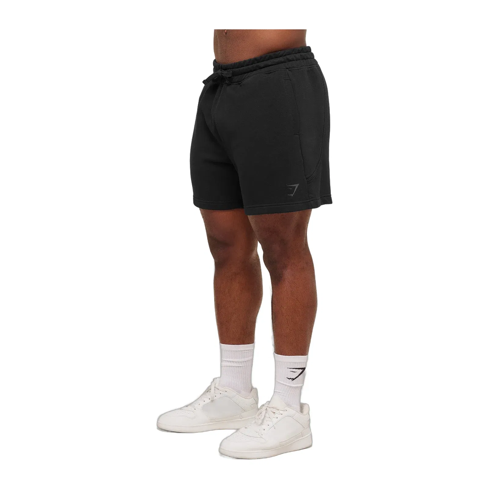 Gymshark Power 5" Shorts - Black/Asphalt Grey