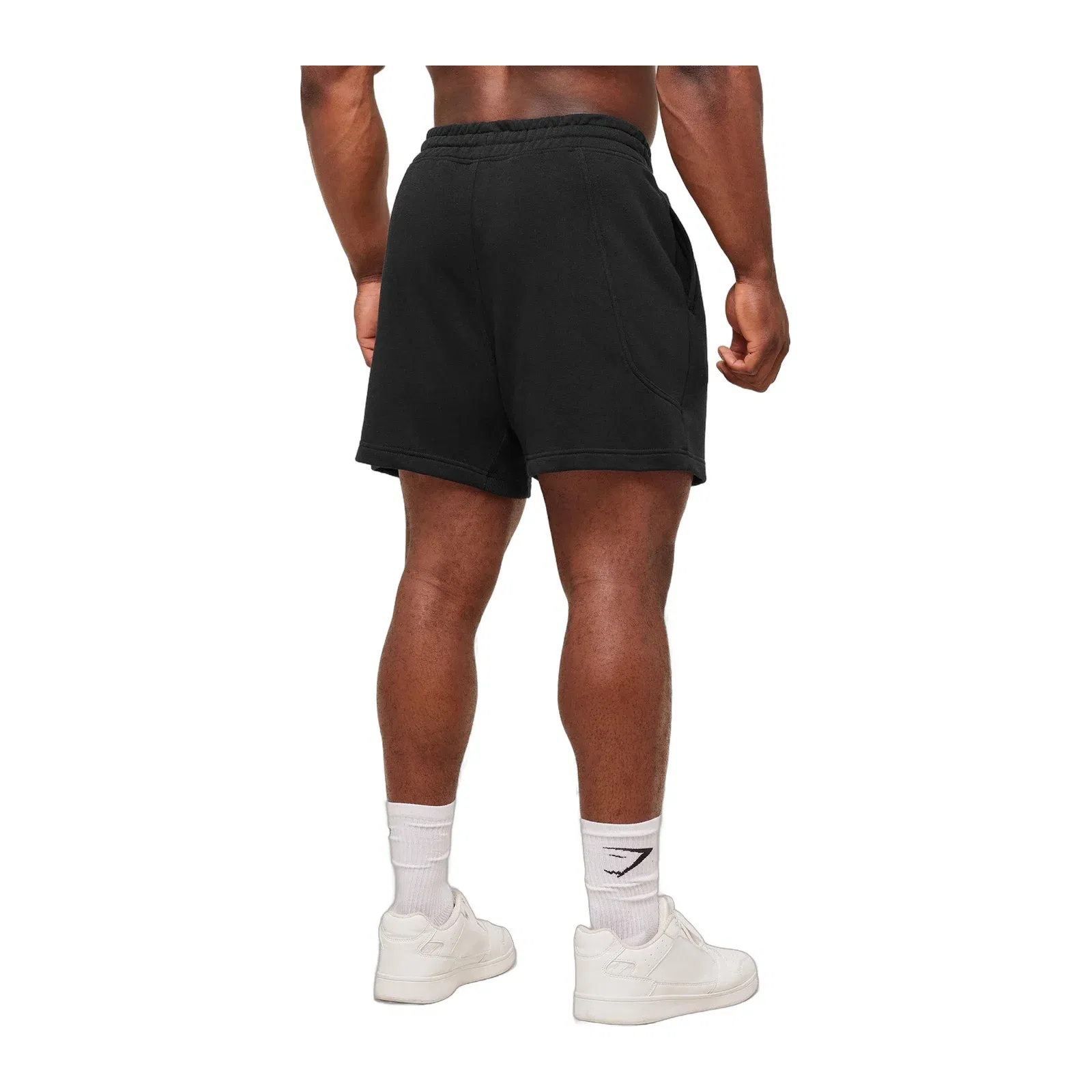 Gymshark Power 5" Shorts - Black/Asphalt Grey