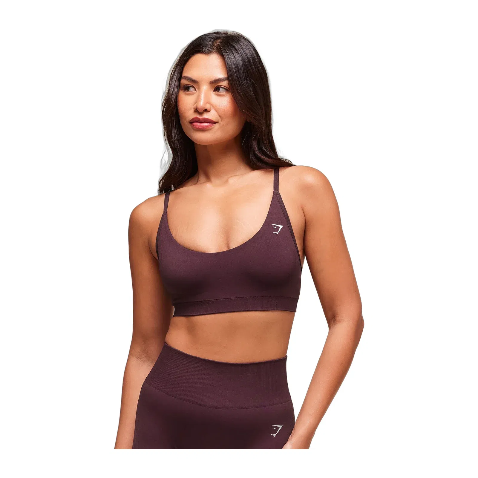 Gymshark Everyday Seamless Racerback Sports Bra - Cherry Purple