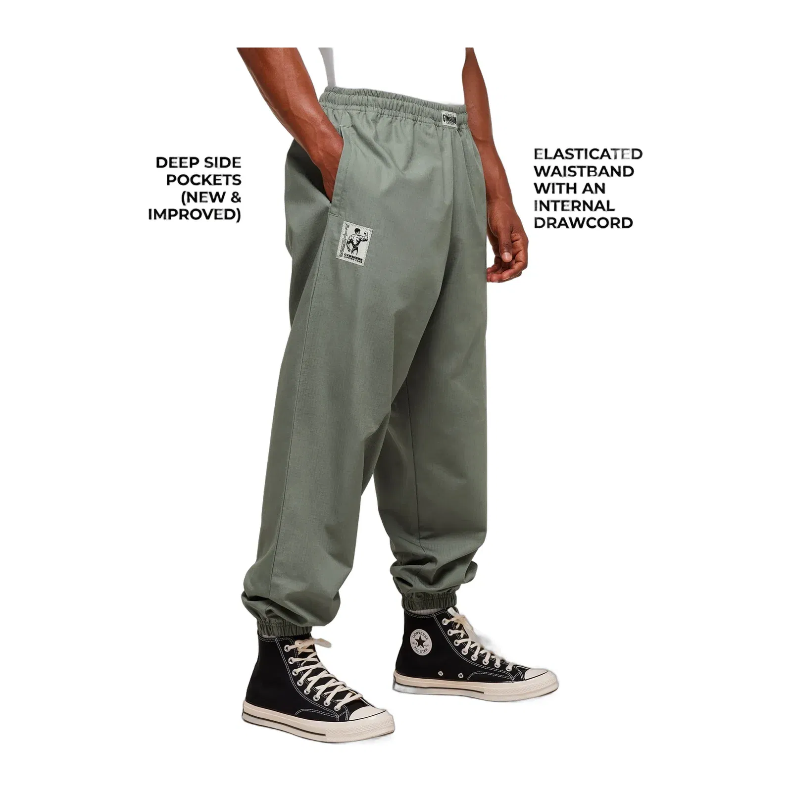 Gymshark Pumper Pants - Unit Green