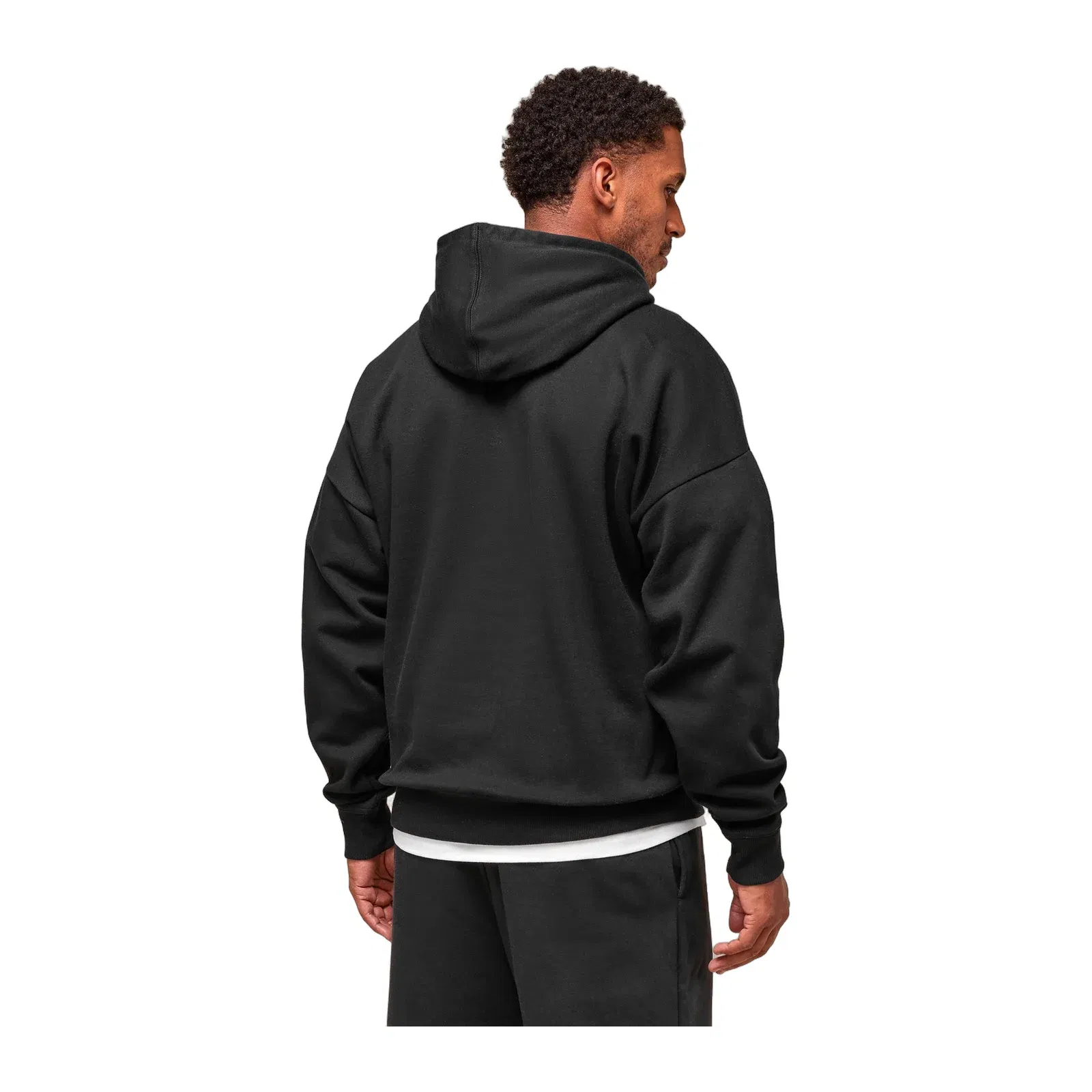Gymshark Crest Oversized Hoodie - Black