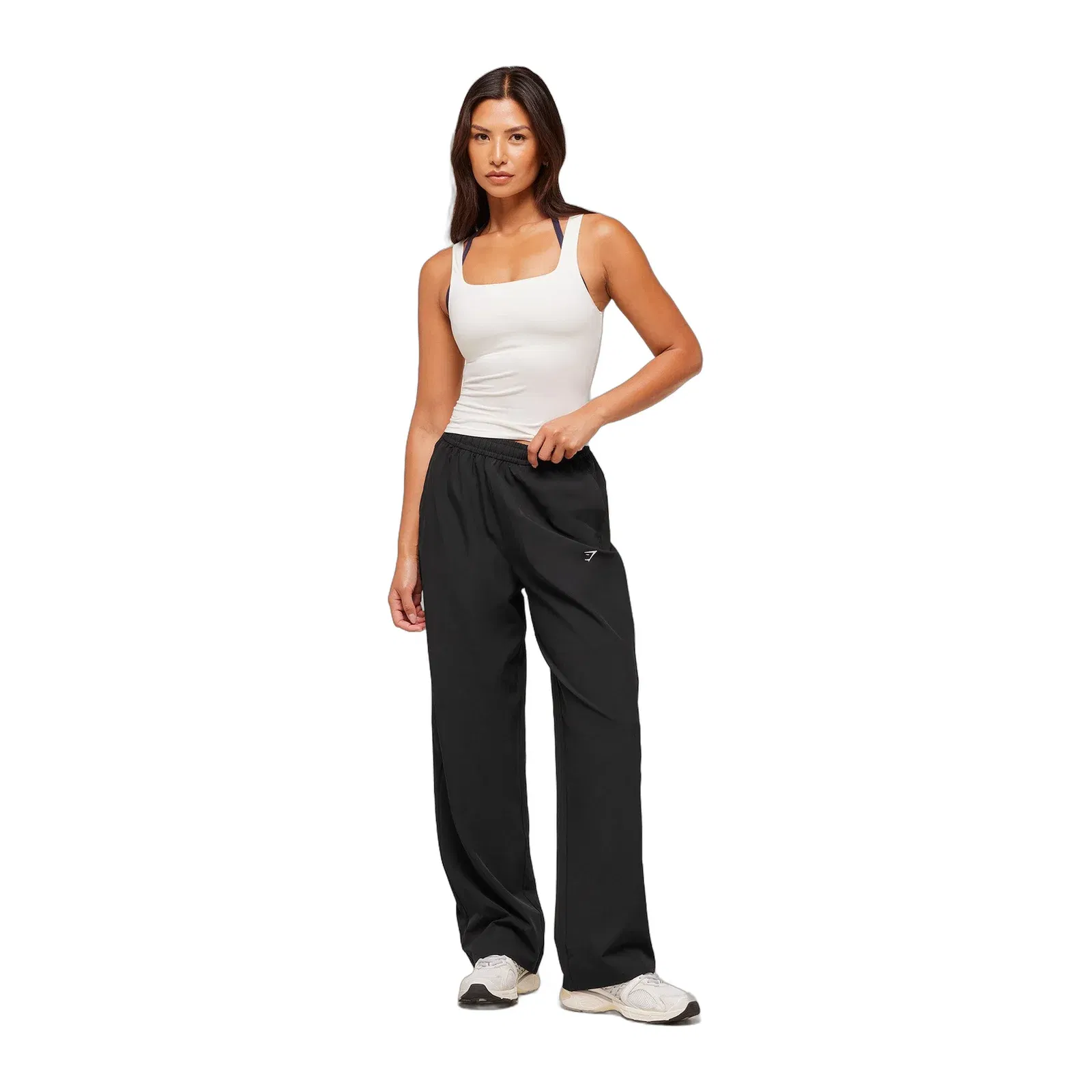 Gymshark Training Everyday Woven Straight Leg Pant - Black