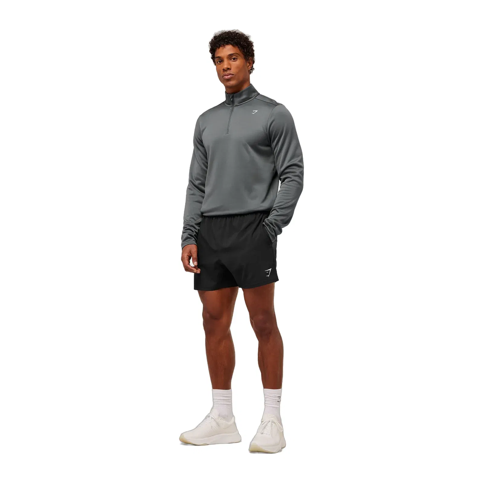Gymshark Training 1/4 Zip - Graphite Grey
