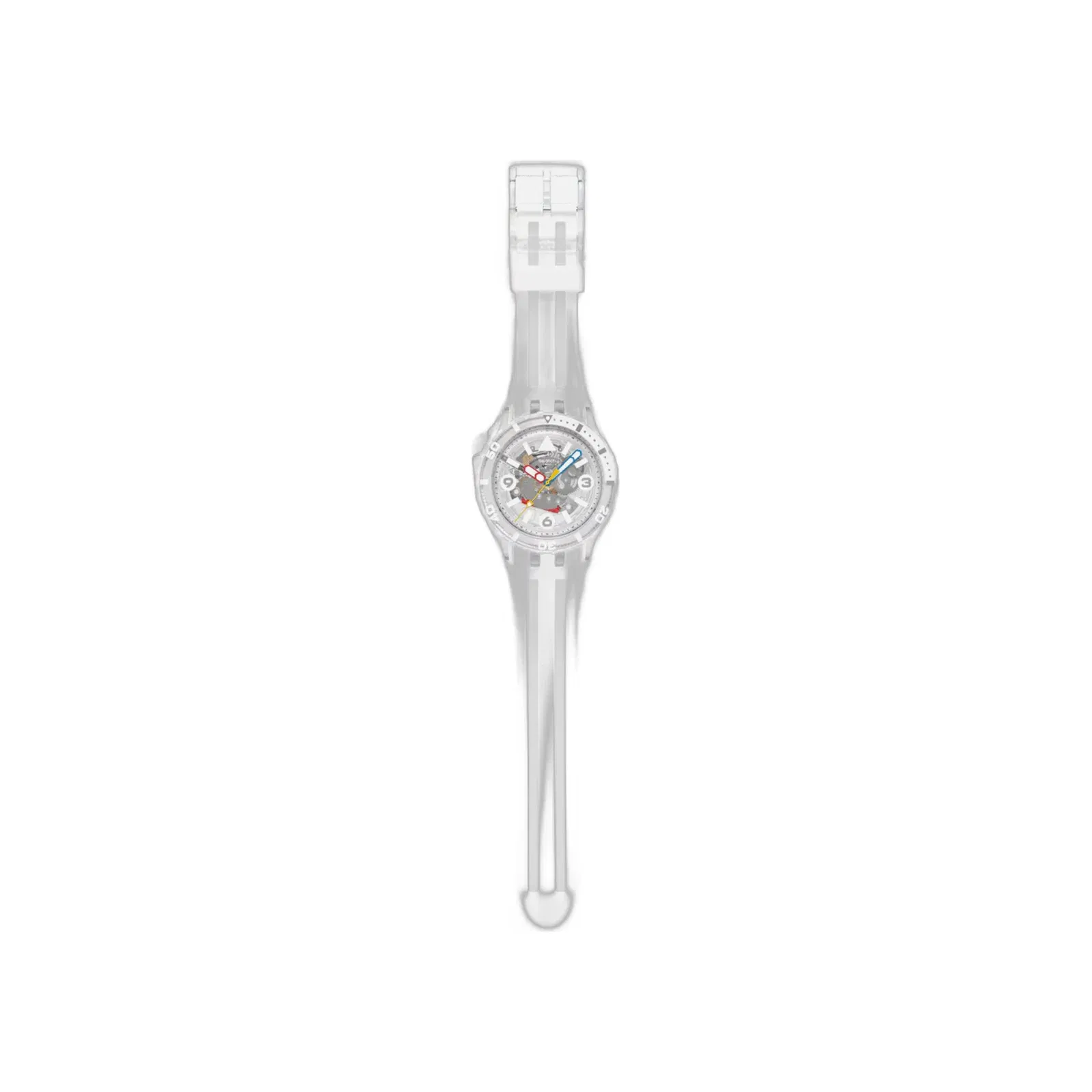 Swatch Scubaqua Aurelia Aurita Quartz Transparent Dial Analog Watch