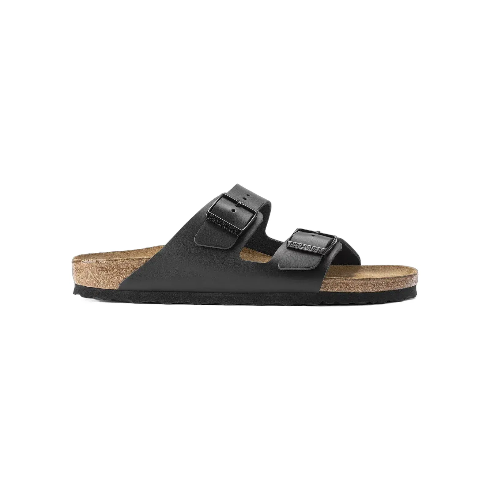Birkenstock Arizona Black Natural Leather Regular Fit