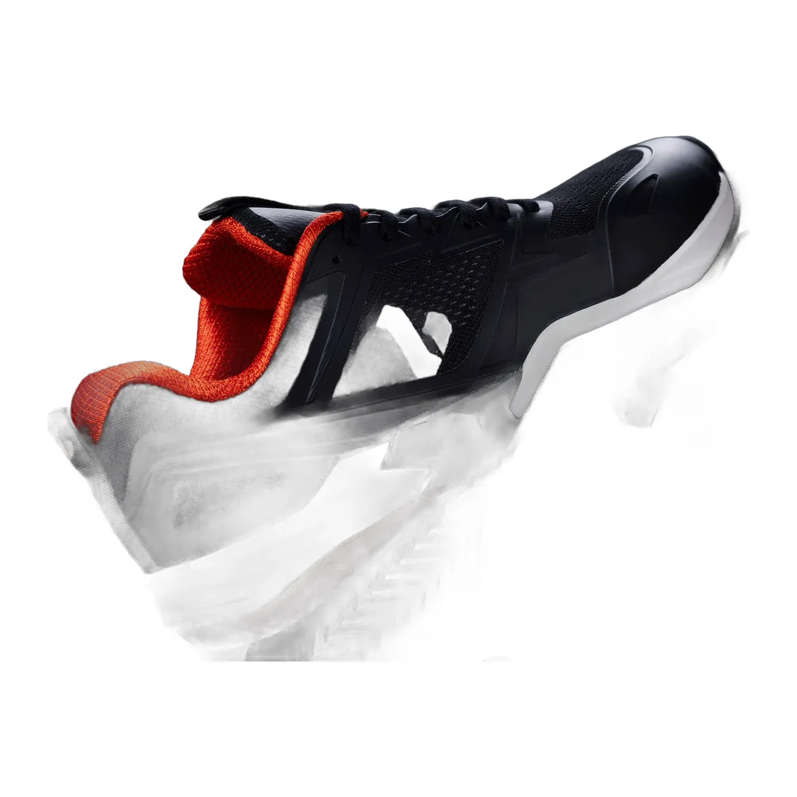 Built Court Shoe V1 Black/Red
