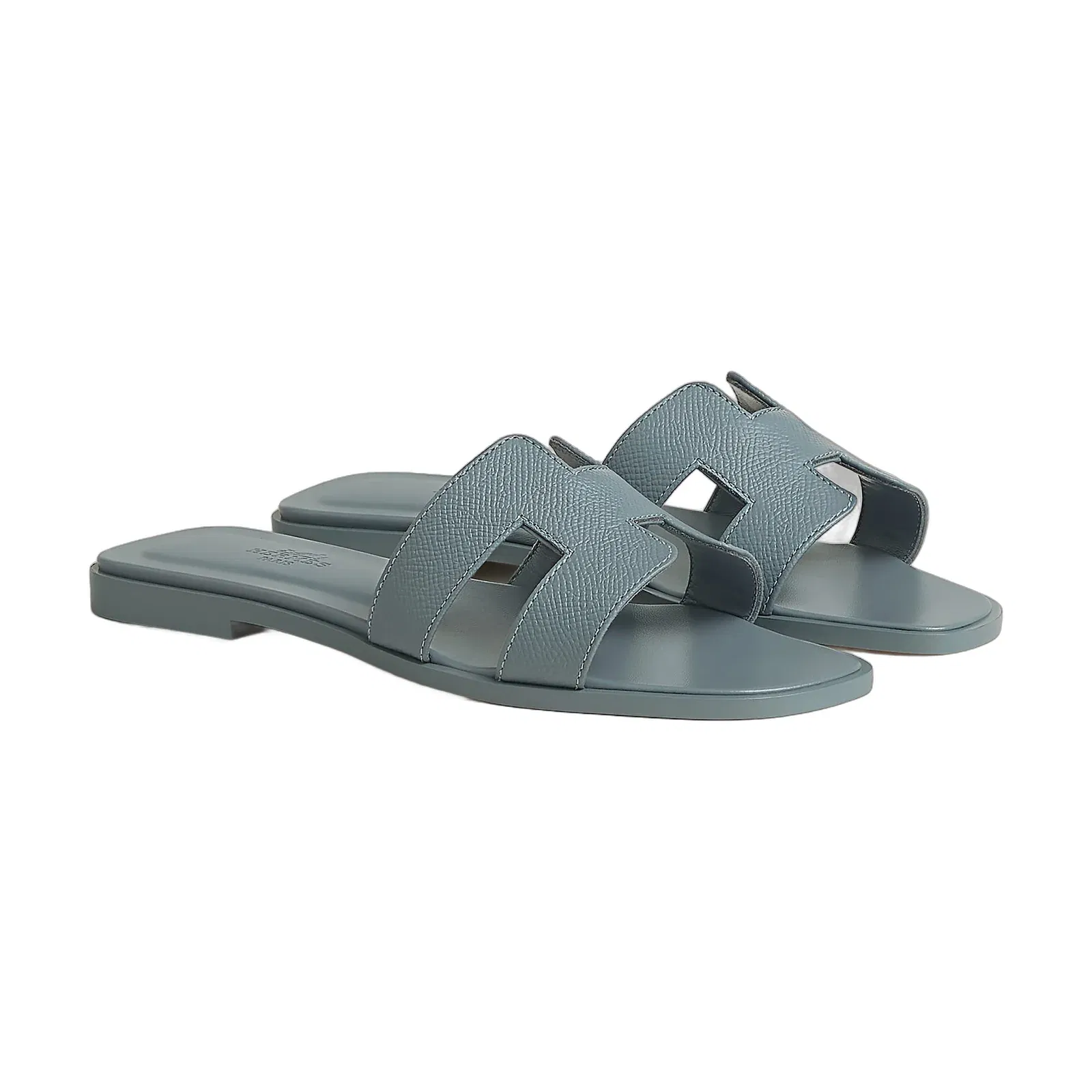 Hermes Oran sandal Bleu