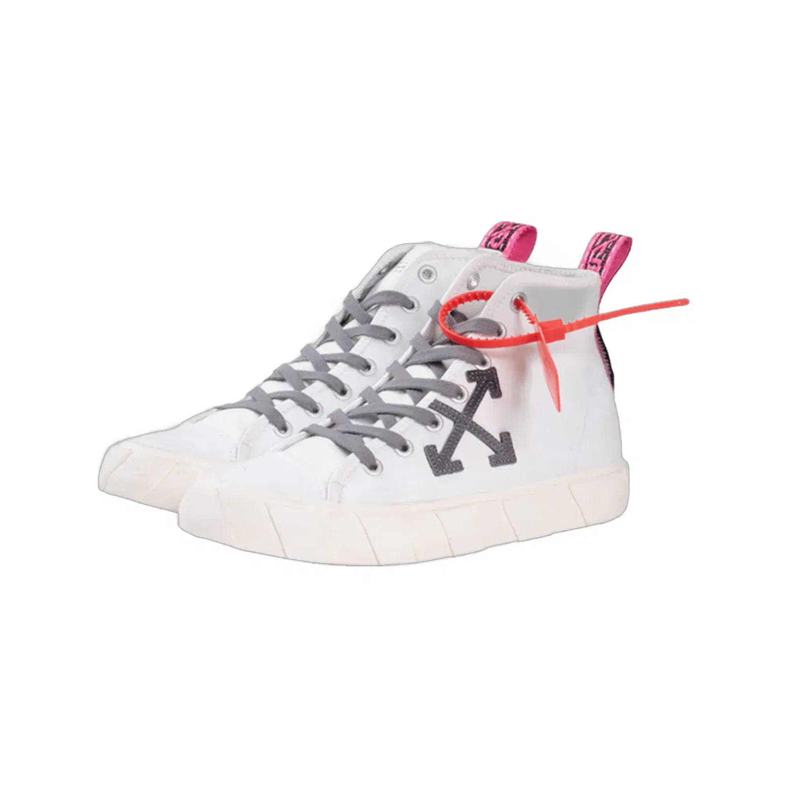 Off-White Mid Top White
