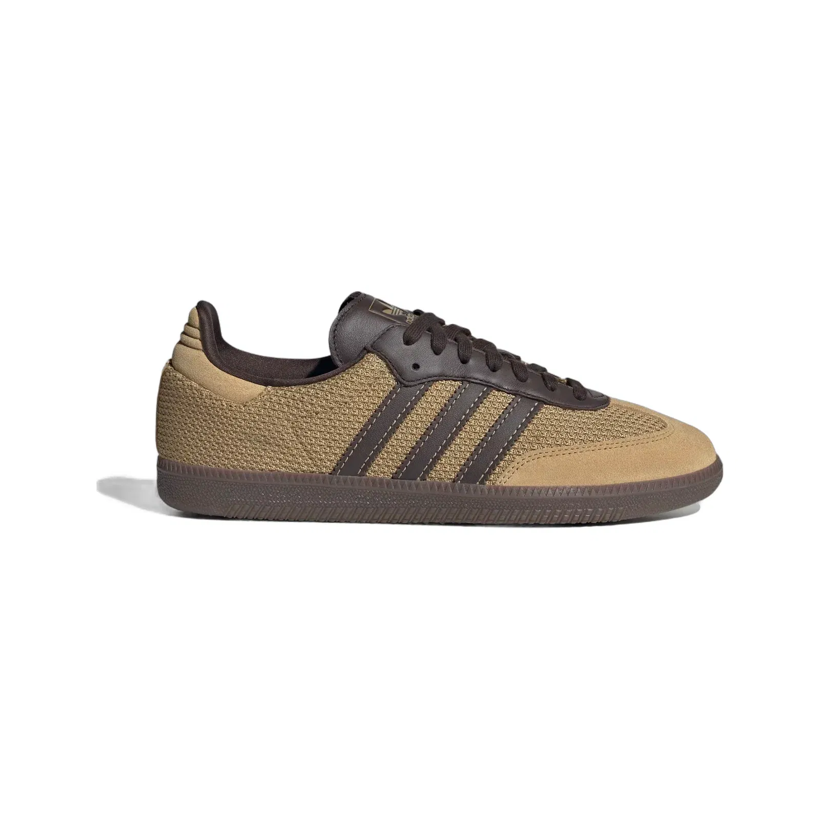 Adidas Samba OG Golden Beige Dark Brown Gum