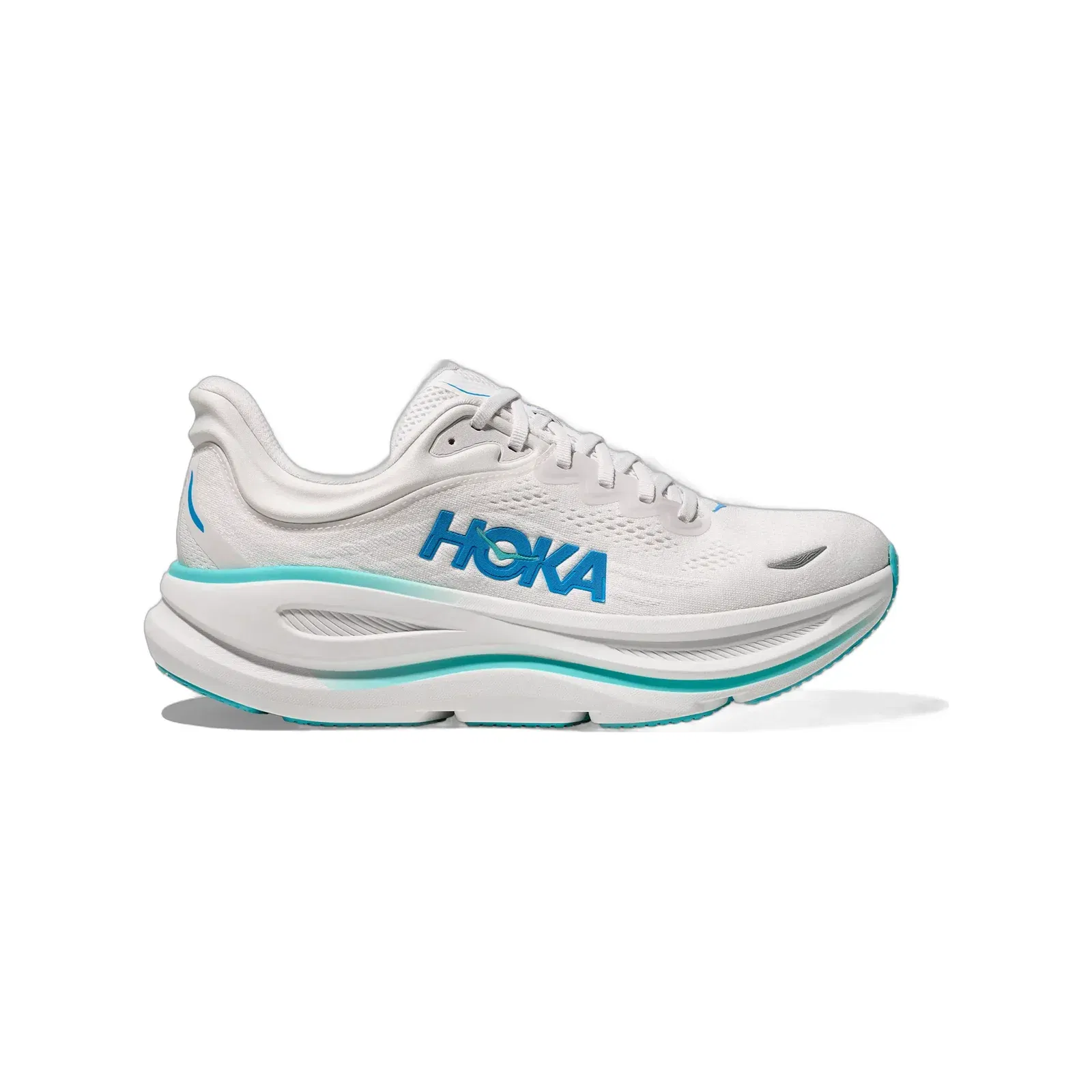 Hoka Bondi 9 White Hoka Blue Regular
