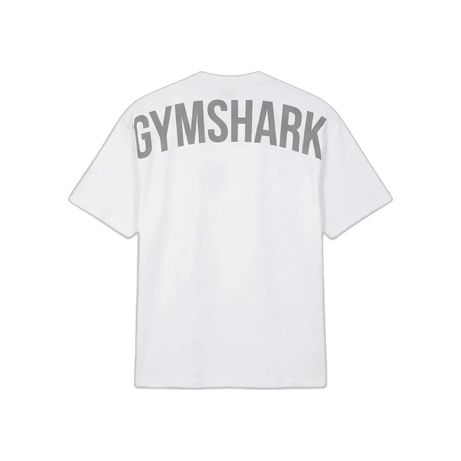 Gymshark Power T-Shirt White Oversized Fit